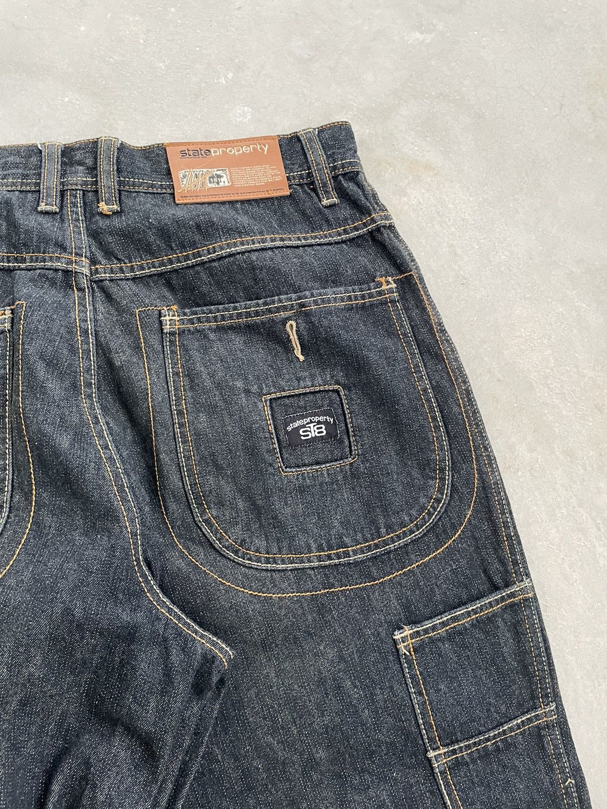 JNCO × Japanese Brand STATE PROPERTY BAGGY CARPENTER PANT Size US 32 / EU 48 - 8 Thumbnail
