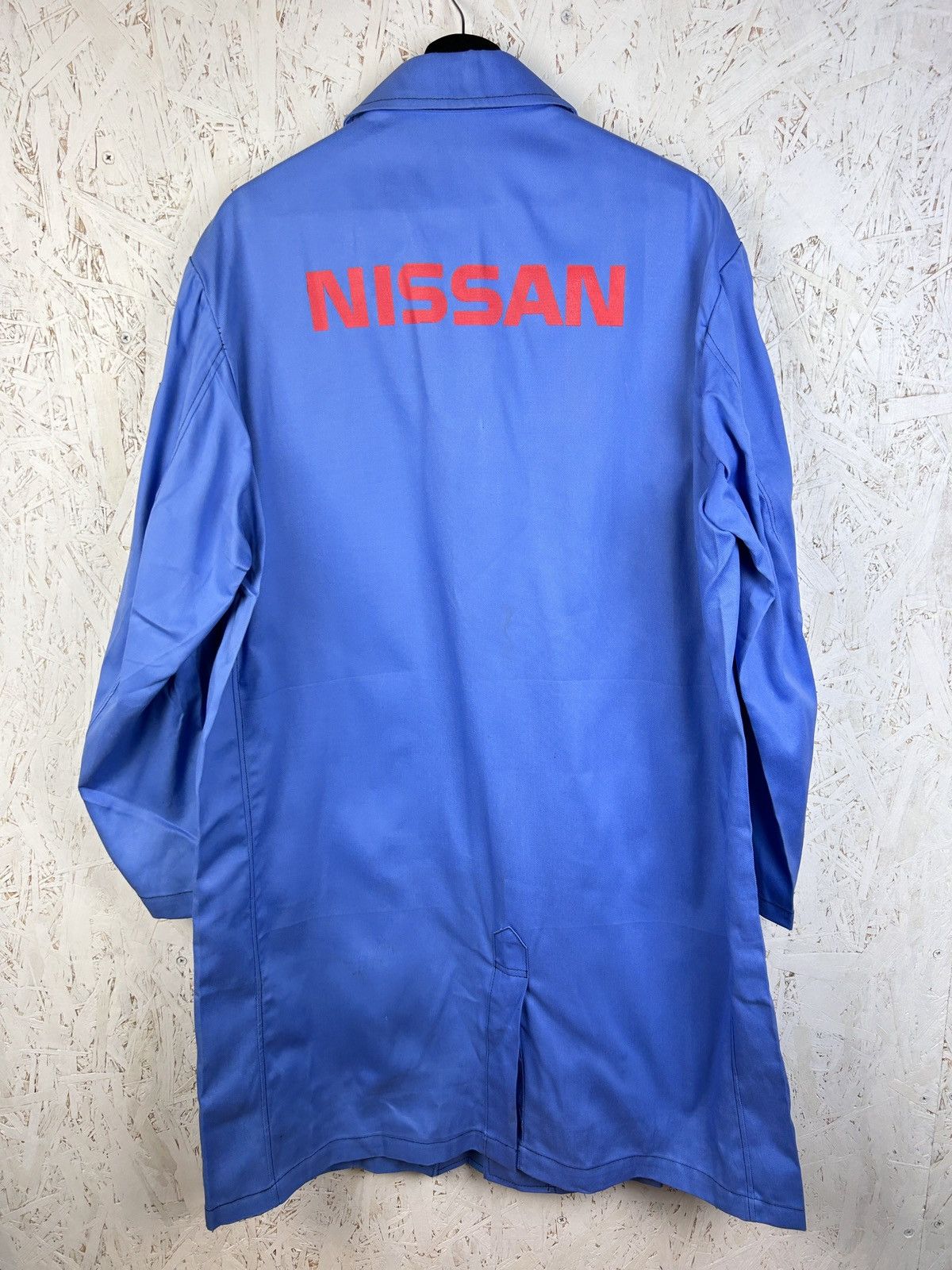 Vintage Vintage Nissan Japan JDM Mechanic Coat In Blue Size US L / EU 52-54 / 3 - 6 Thumbnail