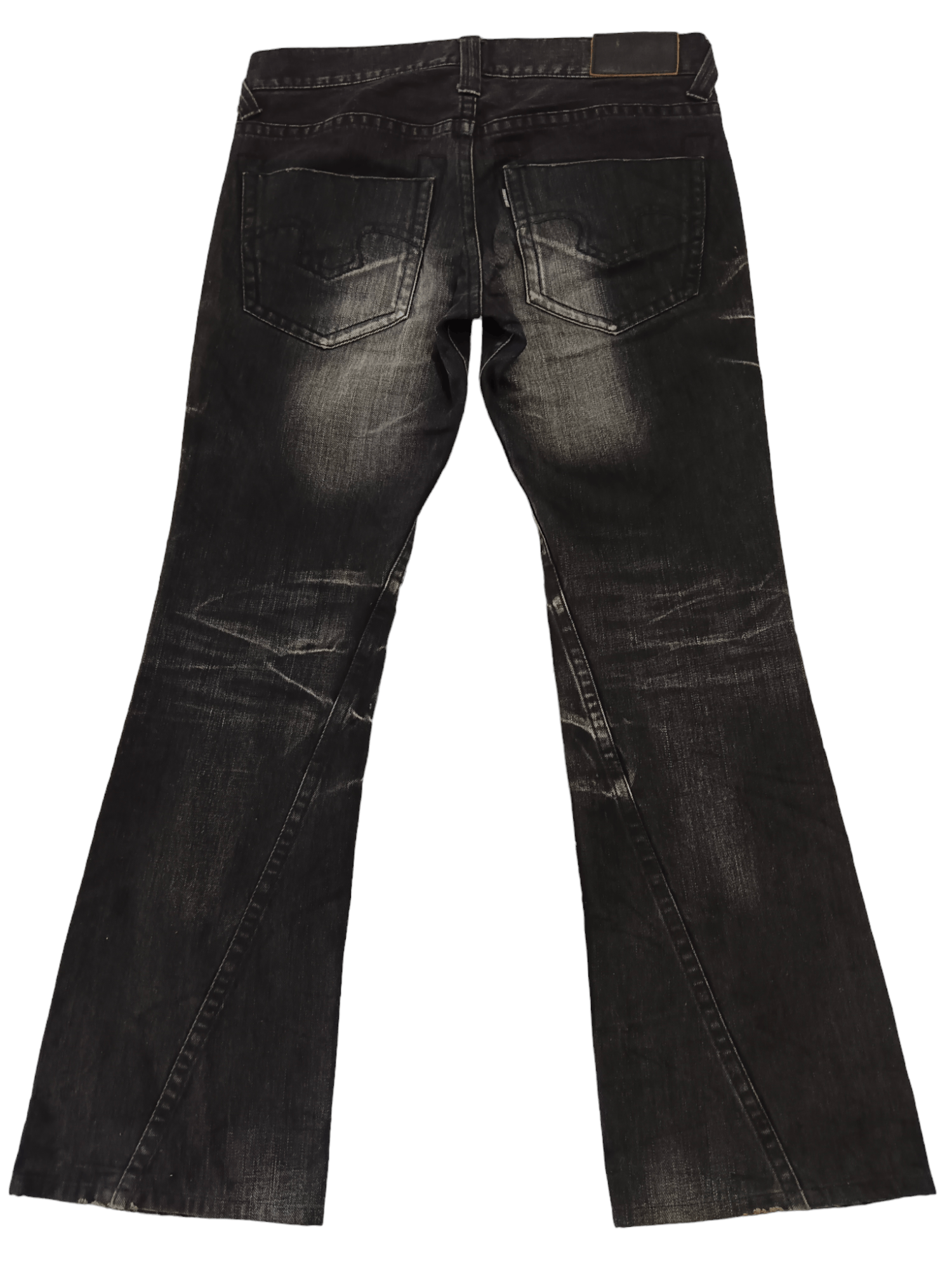 Tornado Mart Tornado Mart Thunder Whiskers Seditionaries Flared Jeans Size US 33 - 5 Thumbnail