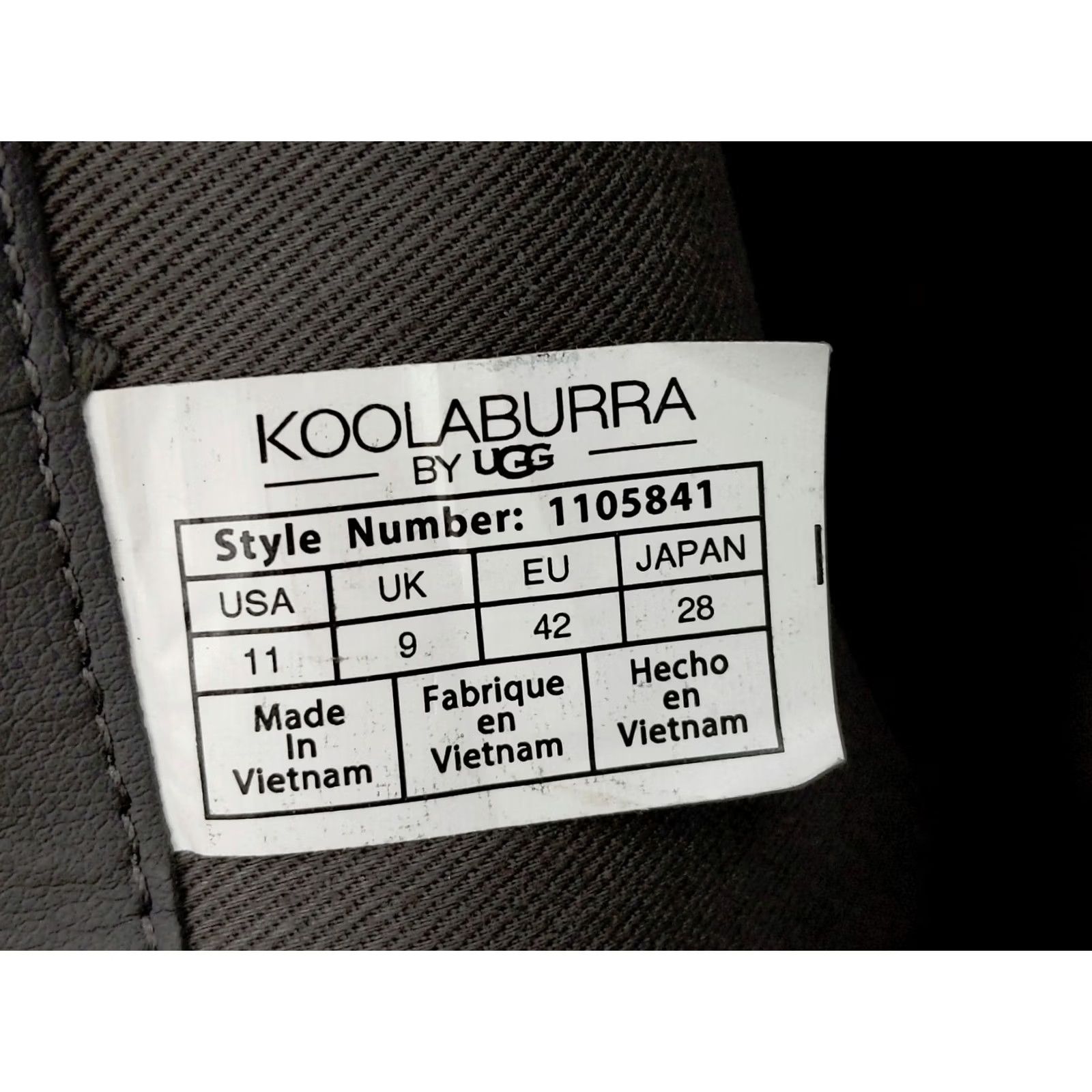 Ugg UGG Koolaburra Womens 11 Boots Mid-Calf Straps Zip Biker Riding Black Suede 90s? No (adjusted) Size US 11 / IT 41 - 4 Thumbnail