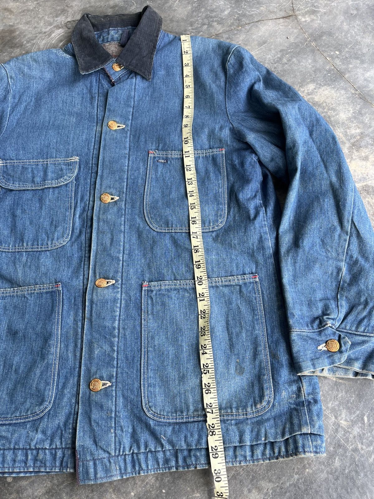 Vintage × Wrangler Vintage Wrangler Chore Jacket Size US L / EU 52-54 / 3 - 7 Thumbnail