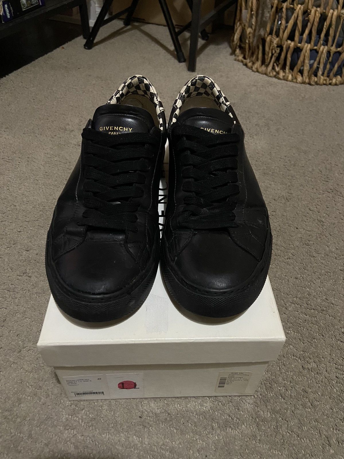 Designer × Givenchy Givenchy Urban Street Low - Checkered Black/White Size US 8.5 / EU 41-42 - 6 Thumbnail