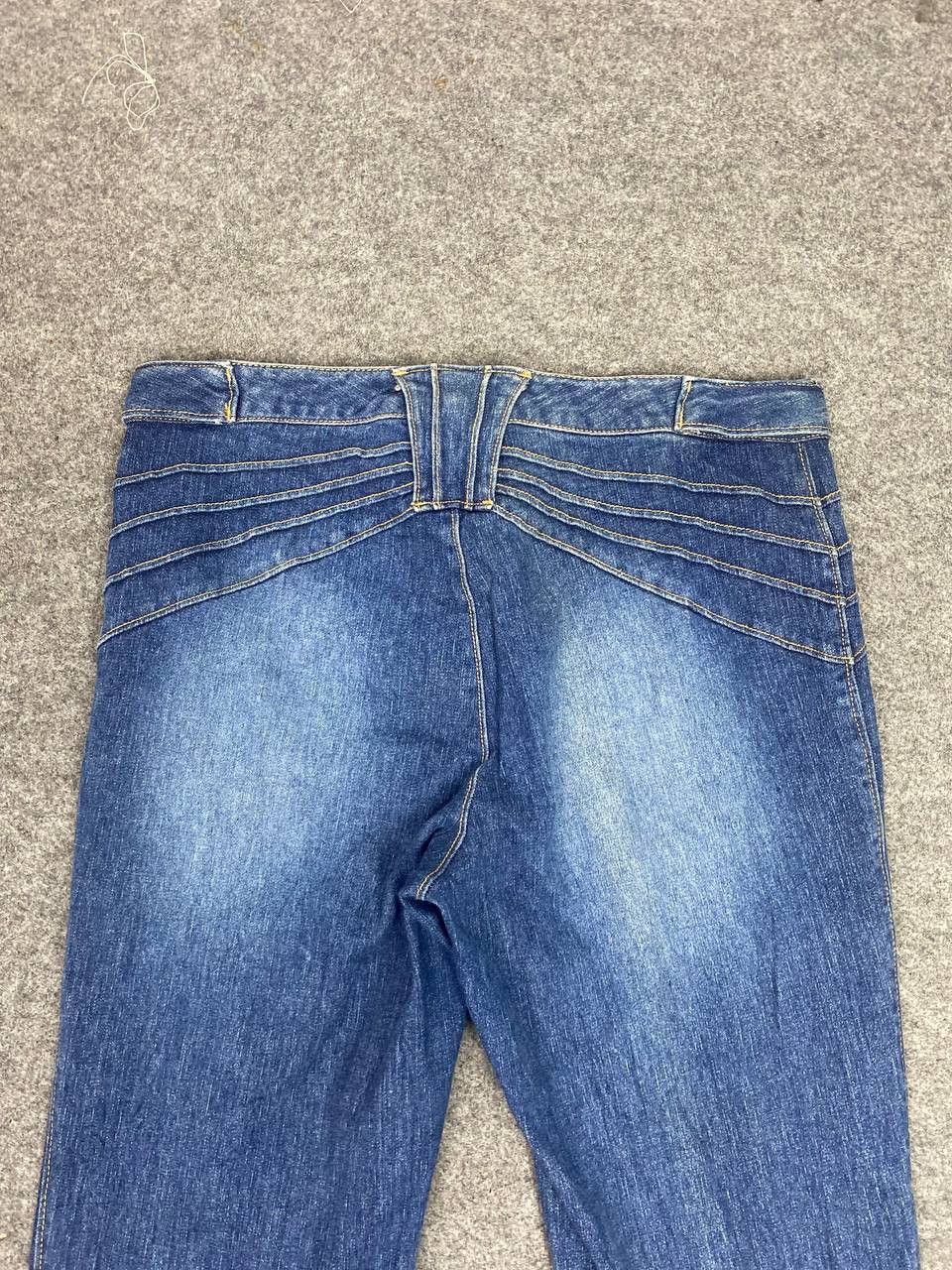 Japanese Brand vintage japanese brands bootcut flare denim Size 33" - 3 Thumbnail