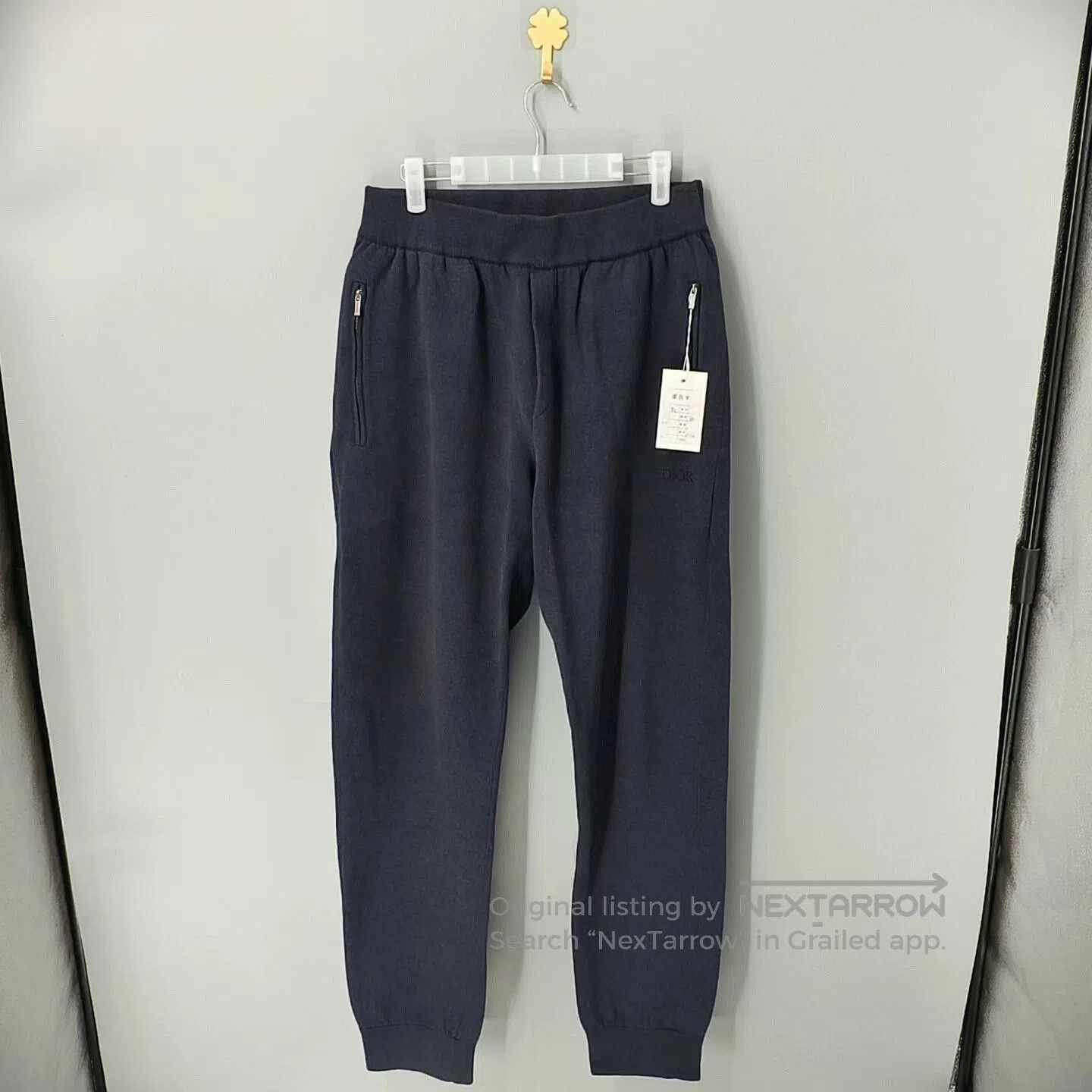 Dior Dior Cashmere Lined Printed Sweatpants. Size US 44 / EU 60 - 1 Thumbnail