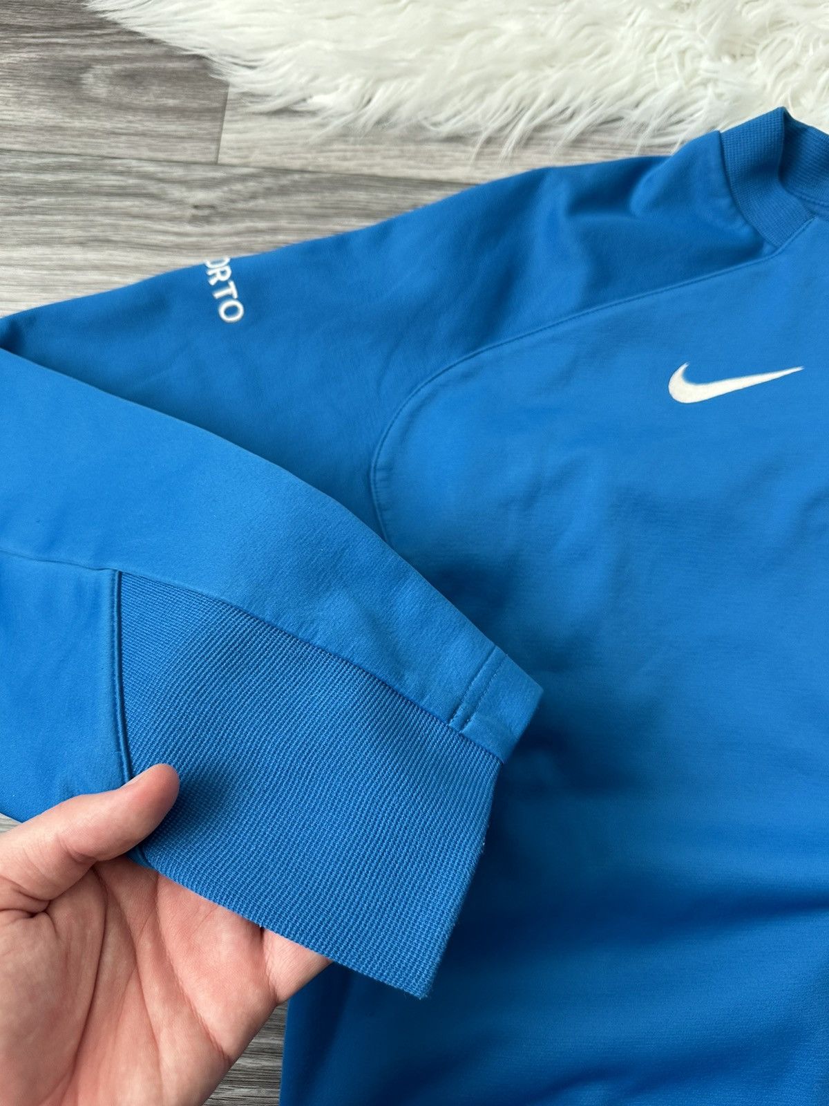 Nike Nike Storm Fit 2004 Porto Nylon Training Sweatshirt Maniche Size US M / EU 48-50 / 2 - 10 Thumbnail