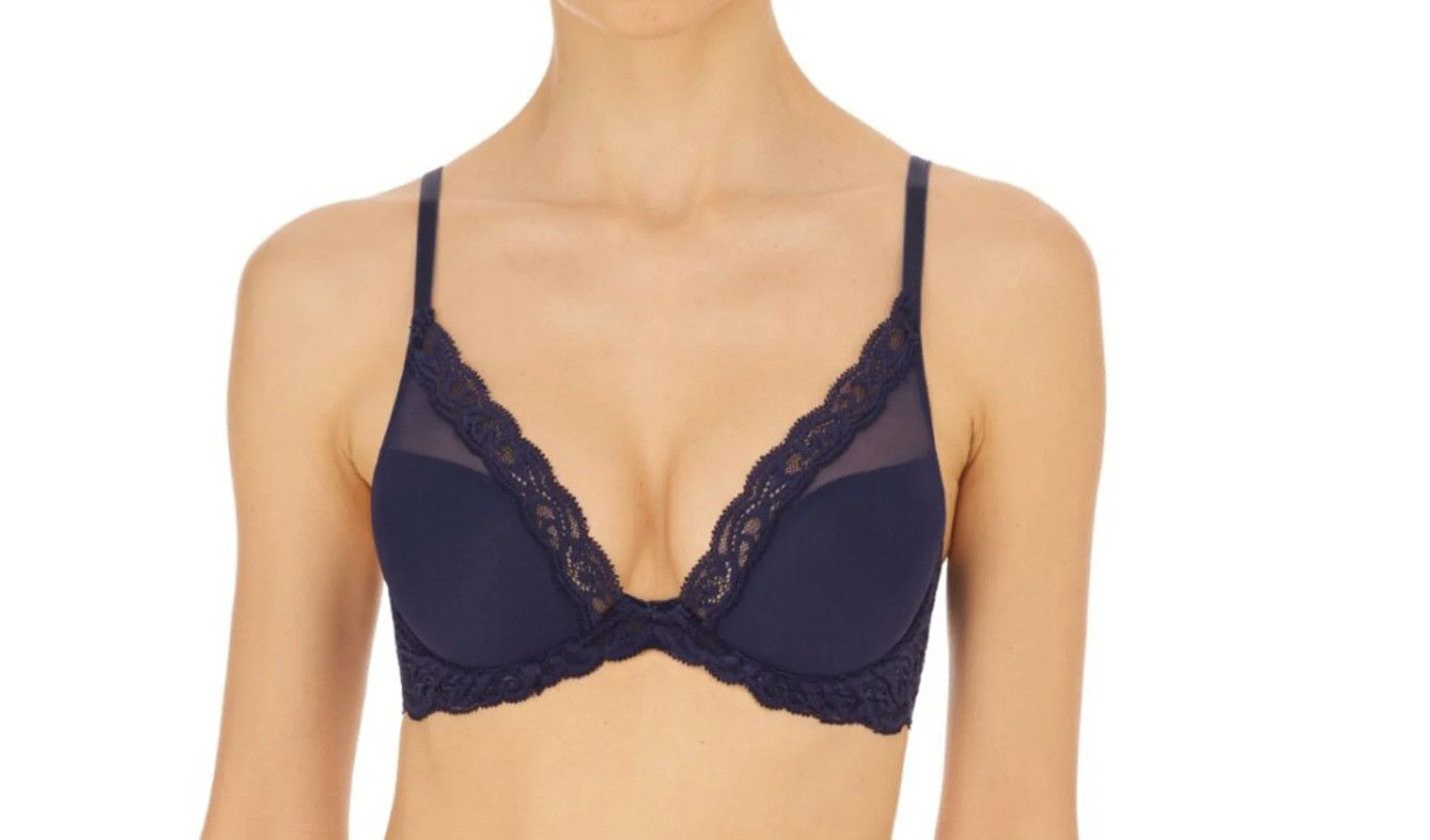 Other Natori 730023 Contour Plunge T-Shirt Bra Twilight ( 30DDD ) Size ONE SIZE - 1 Thumbnail