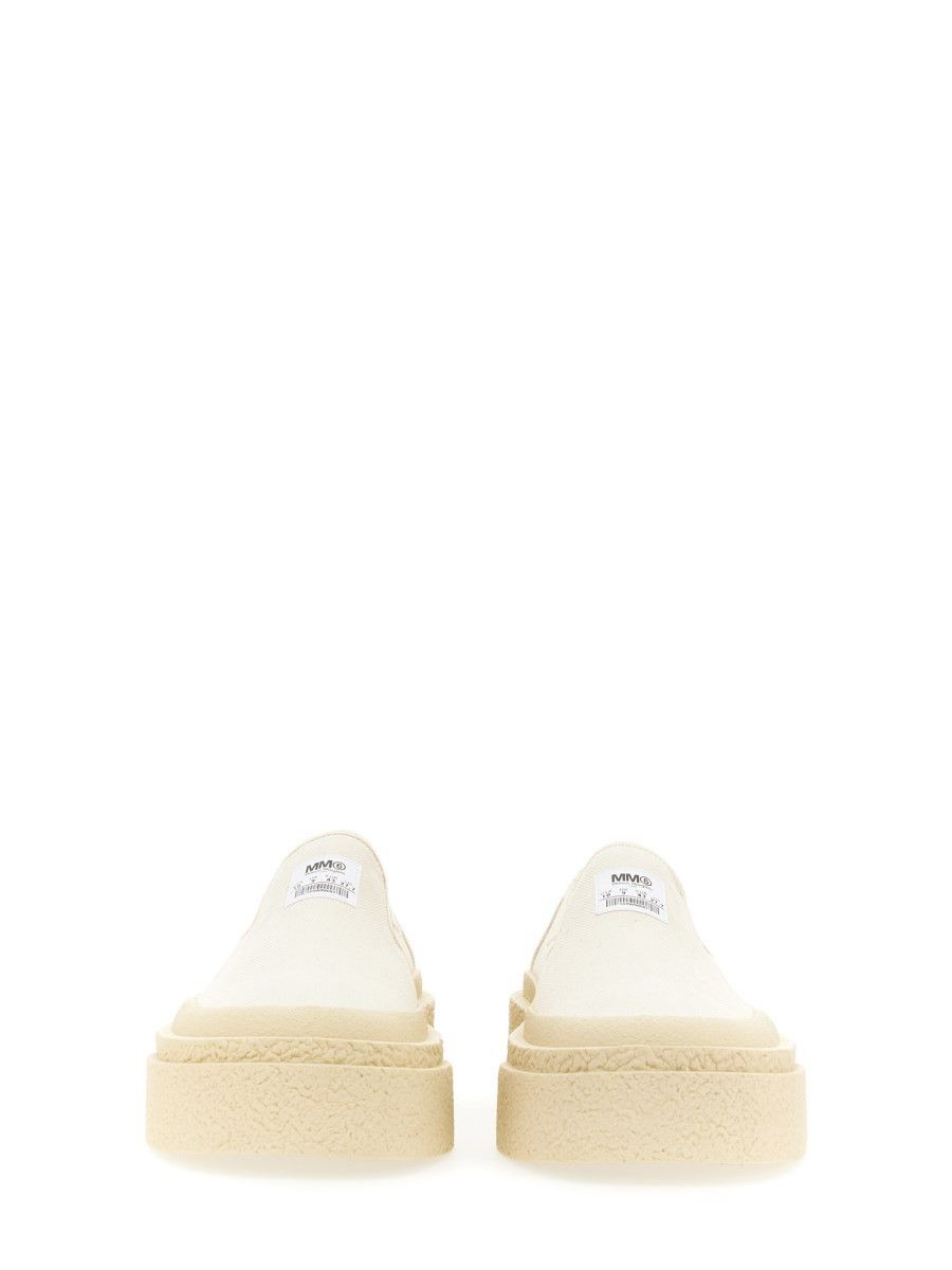 Maison Margiela !DS! SS23 Maison Margiela Logo Beige Slip Ons Size US 12 / EU 45 - 4 Thumbnail