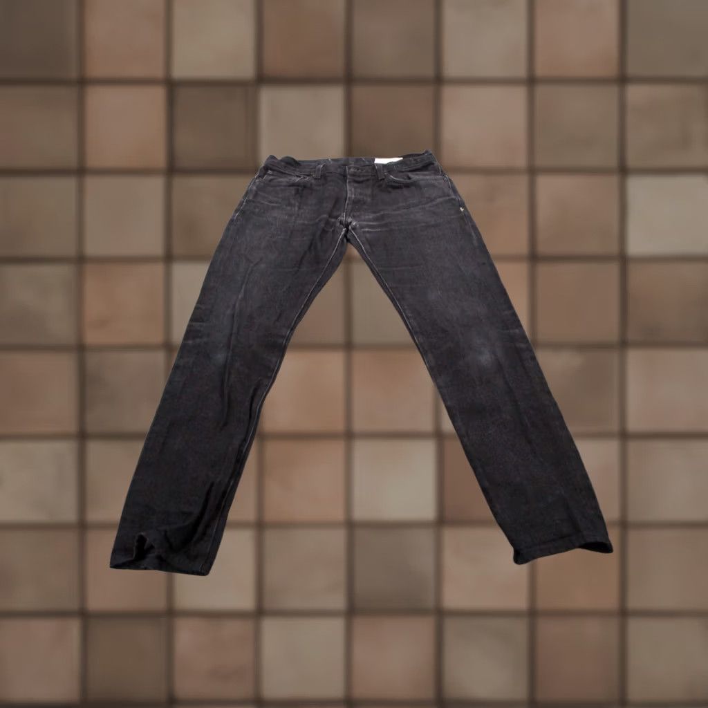 Imogene + Willie Imogene + Willie Jeans Mens 31 Black Charlie Skinny Slim Casual Classic USA Jeans Size US 31 - 1 Thumbnail