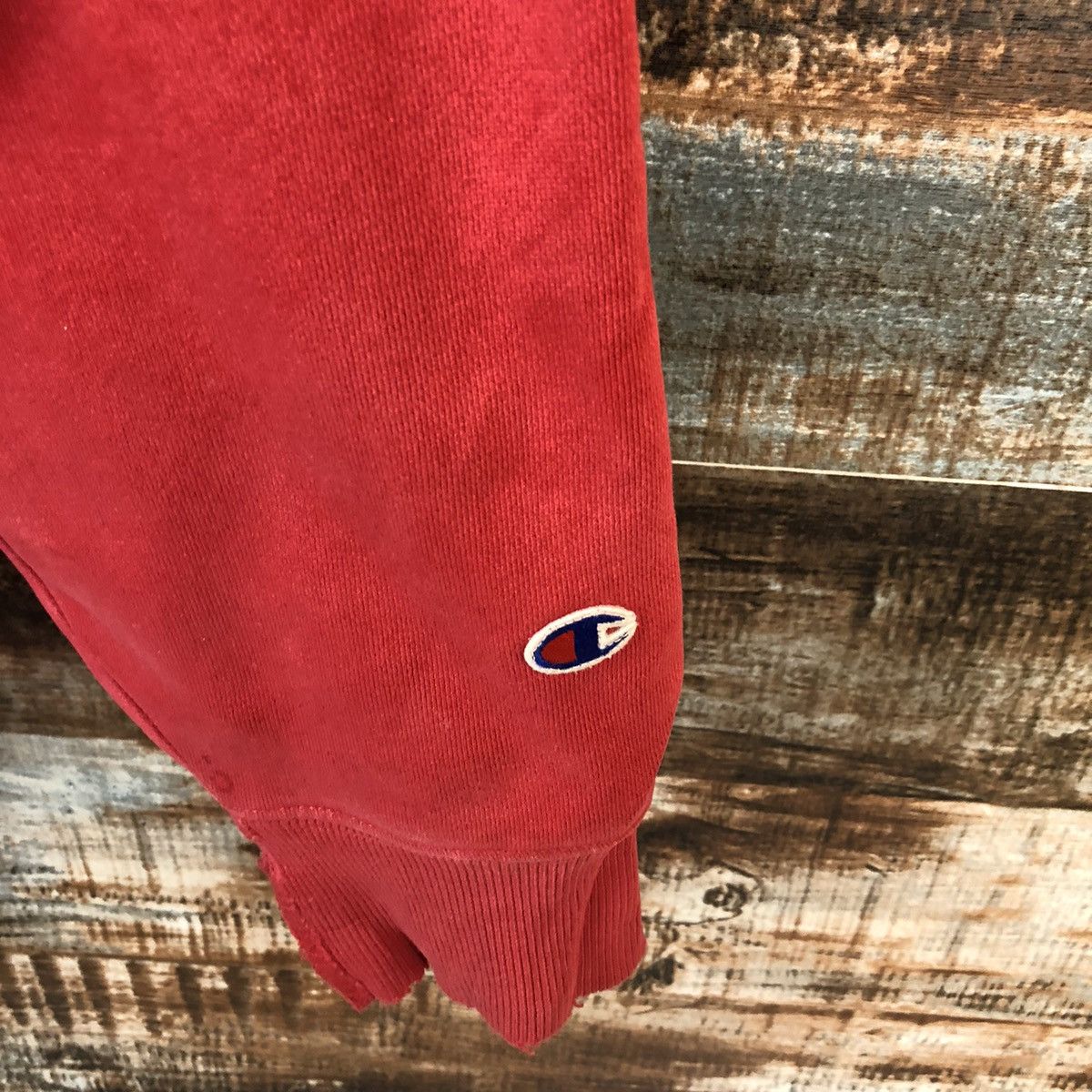 Champion DL Champion vintage Red sweatshirt Hoodie #C169 Size US XXL / EU 58 / 5 - 9 Thumbnail