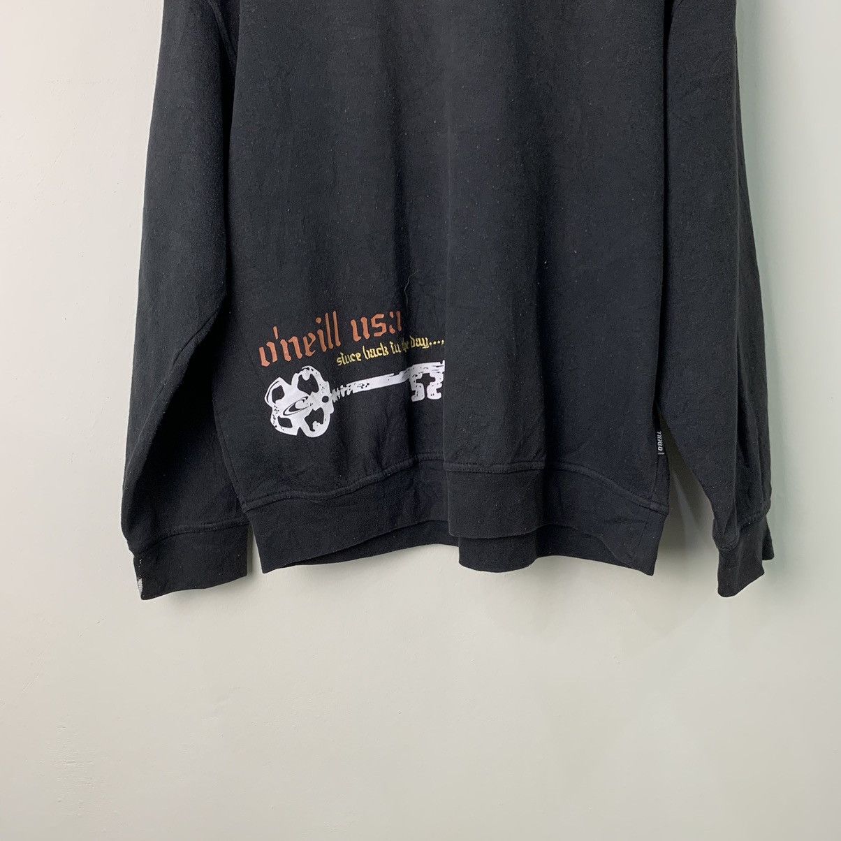 Vintage O’Neill big flame logo surf Japan style sweatshirt