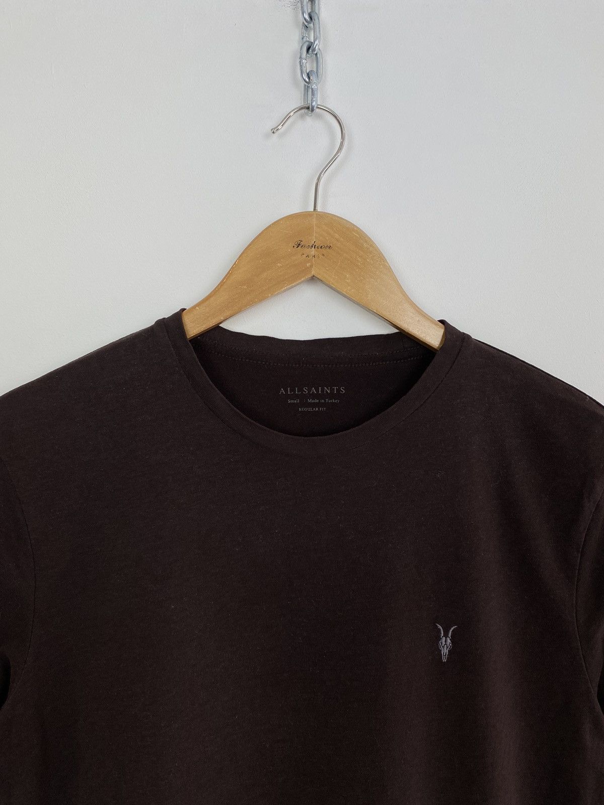 Allsaints AllSaints Round Neck Short Sleeve T-Shirt Men’s Size S Brown Size US S / EU 44-46 / 1 - 2 Thumbnail
