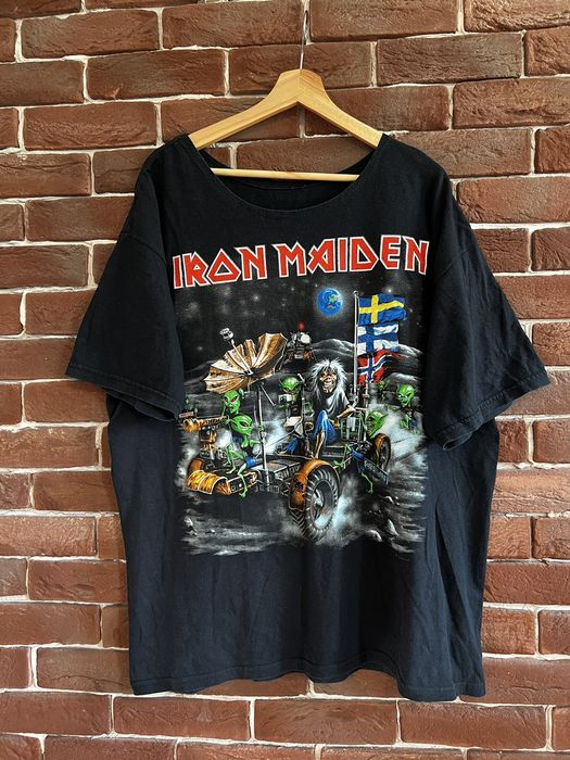 Vintage Vintage Iron Maiden 00s Alien Tour Rare Band Rock Metal