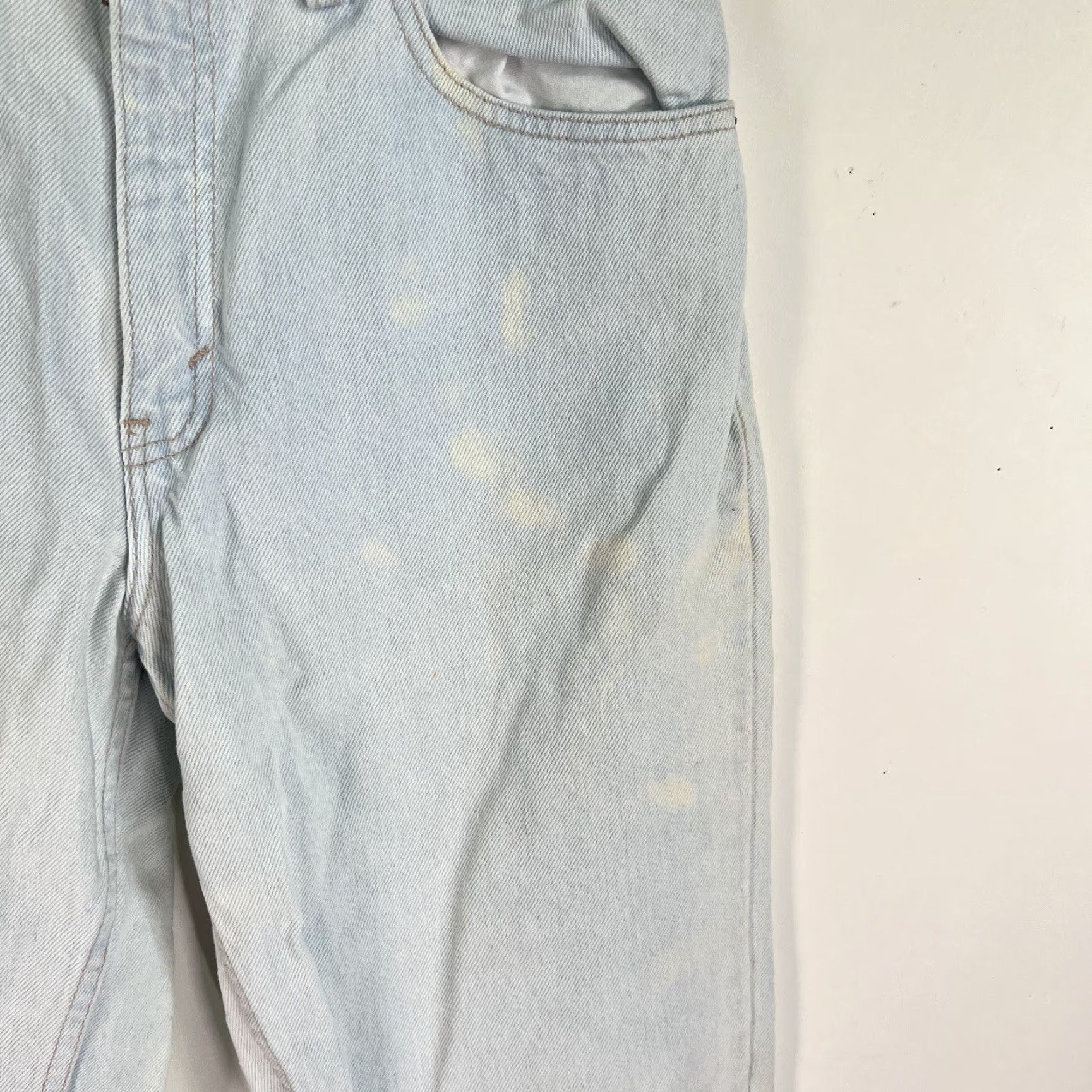 Levi's Vintage Levi's 550 Jeans Women's Relaxed Fit Distressed Denim Size 9 26x30 Blue 80s 90s Size 30" / US 8 / IT 44 - 5 Thumbnail