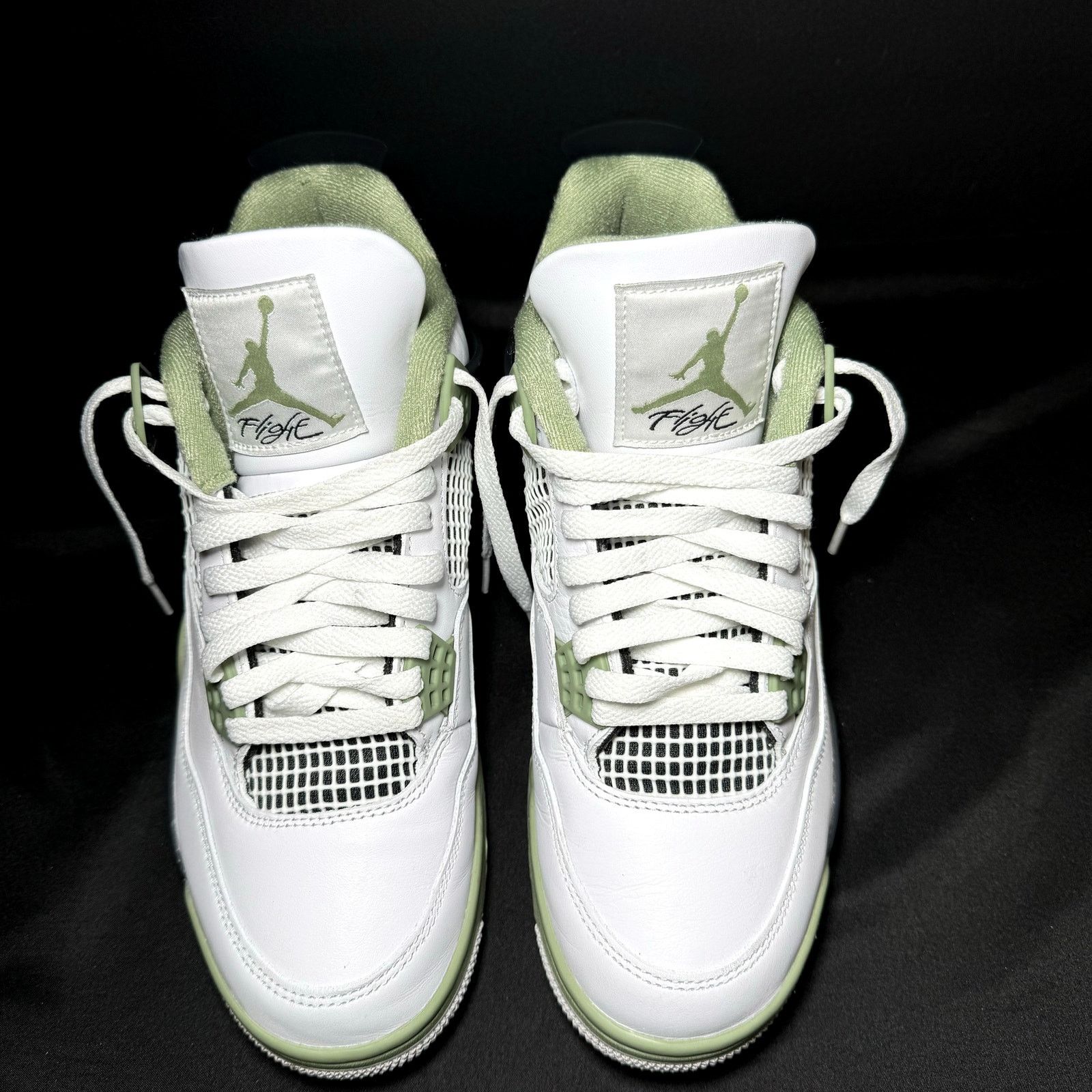 Jordan Brand × Nike Size 10 - Wmns Air Jordan 4 Retro Seafoam Women's Shoes Size US 10 / IT 40 - 4 Thumbnail