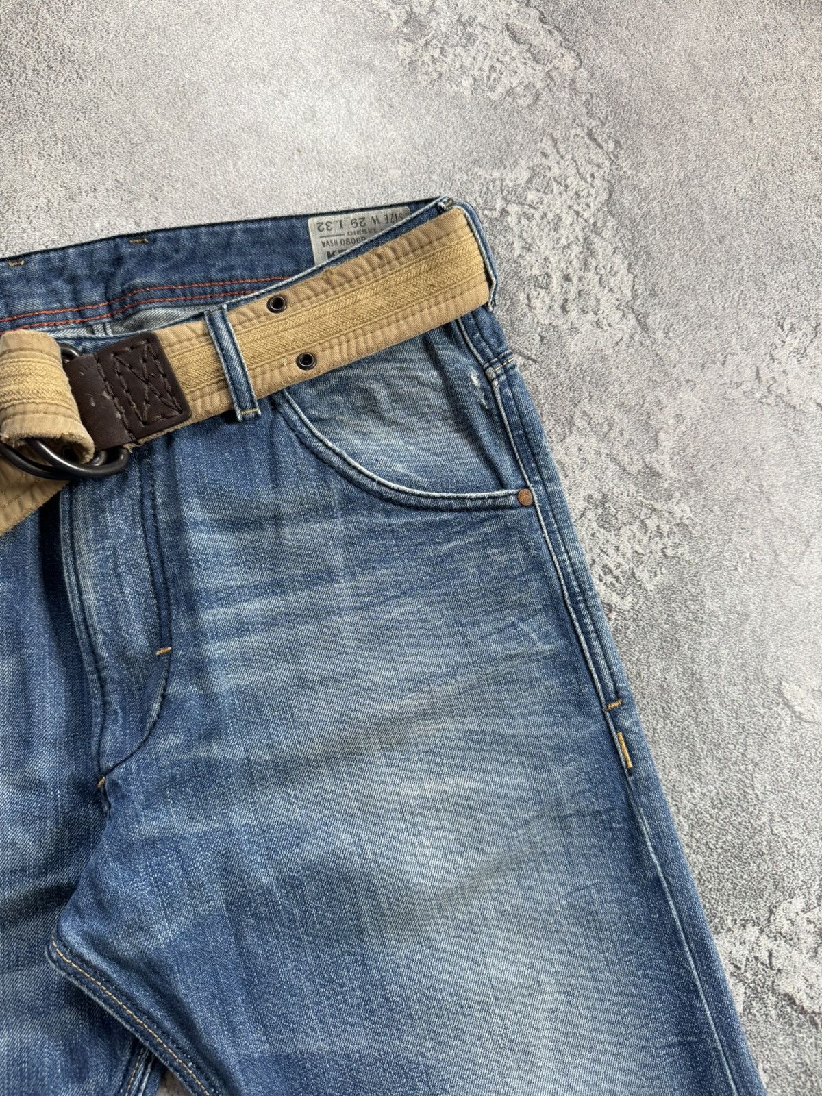 Abercrombie & Fitch Abercrombie & Fitch distressed style belt military LGB Y2K Size ONE SIZE - 3 Thumbnail