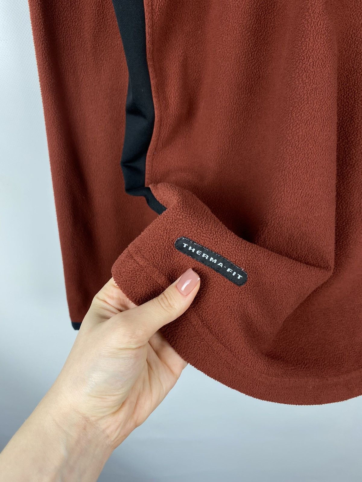 Nike Nike vintage 90s Therma 1/4 zip fleece pullover sweatshirt Size US XL / EU 56 / 4 - 23 Thumbnail