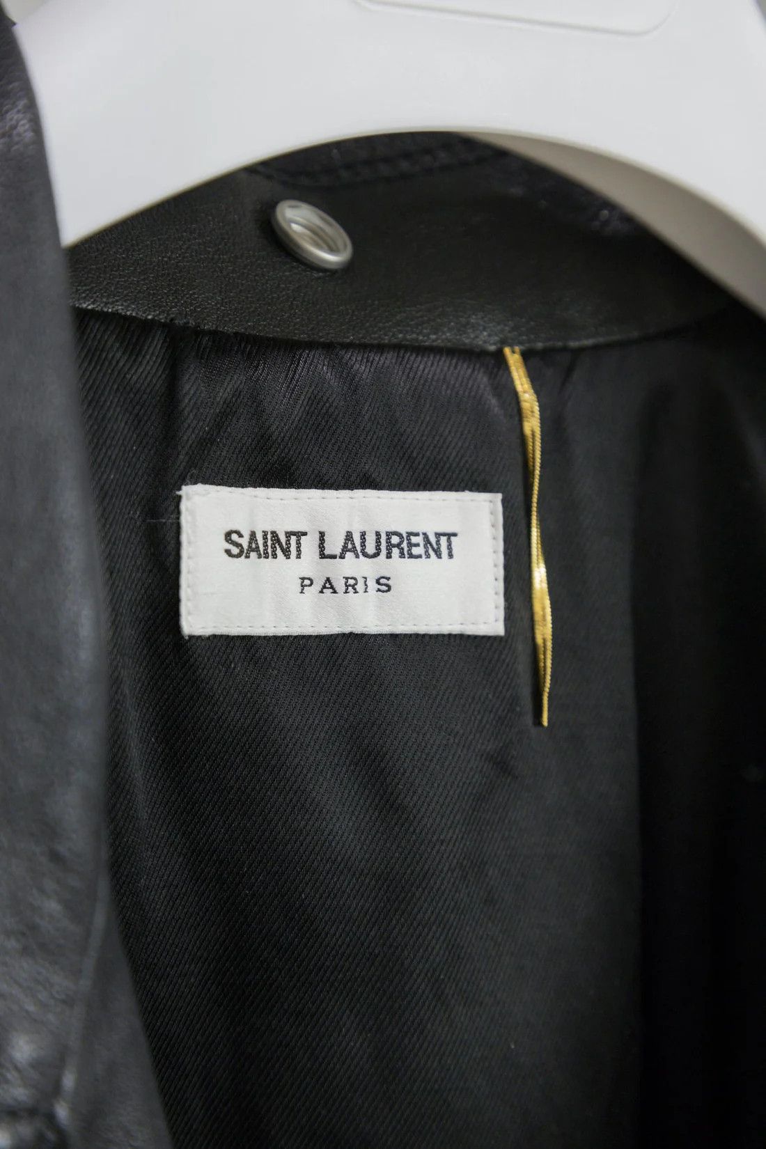 Saint Laurent Paris Saint Laurent SS/18 Leather Biker-Style Jacket Size M / US 6-8 / IT 42-44 - 6 Thumbnail