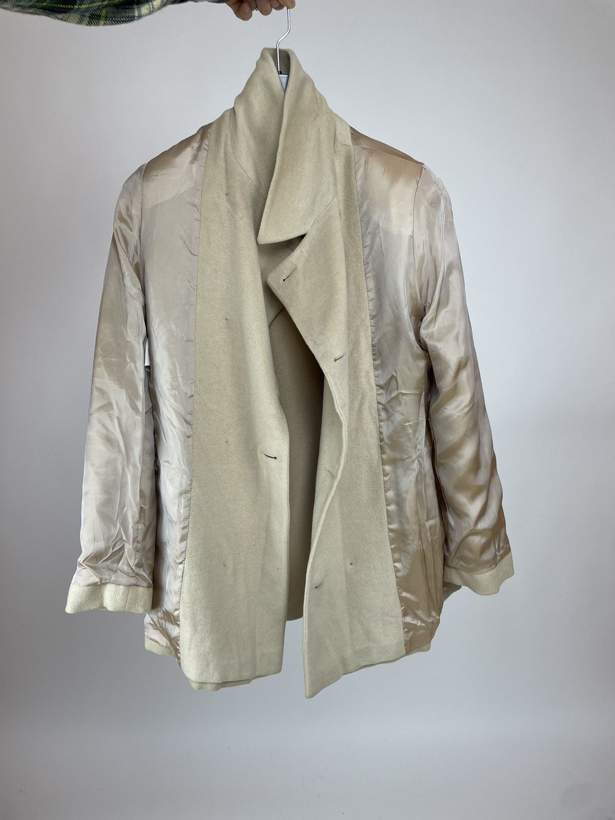 Other MARC CAIN WOOL/Angora BEIGE COAT Double-breasted WOMENS Size M / US 6-8 / IT 42-44 - 13 Thumbnail