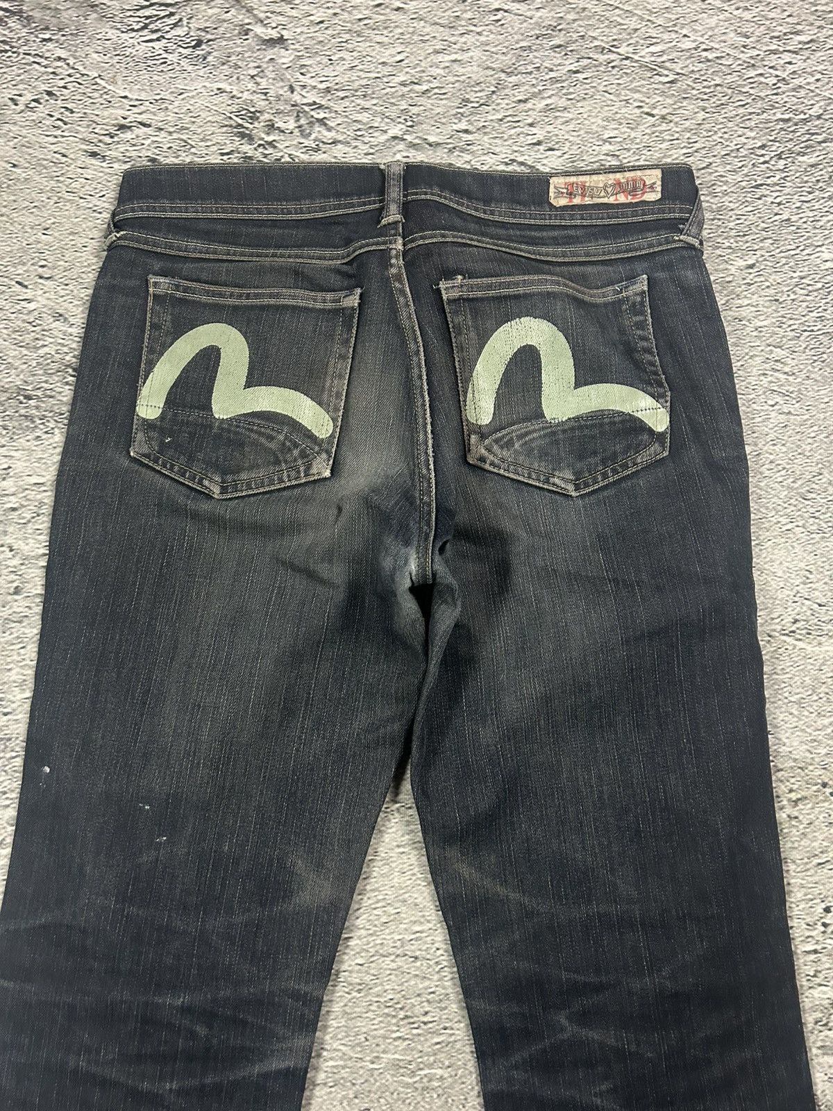 Evisu × Puma Evisu x Puma jeans vintage grey bootcut mint seagulls Size US 28 / EU 44 - 2 Thumbnail