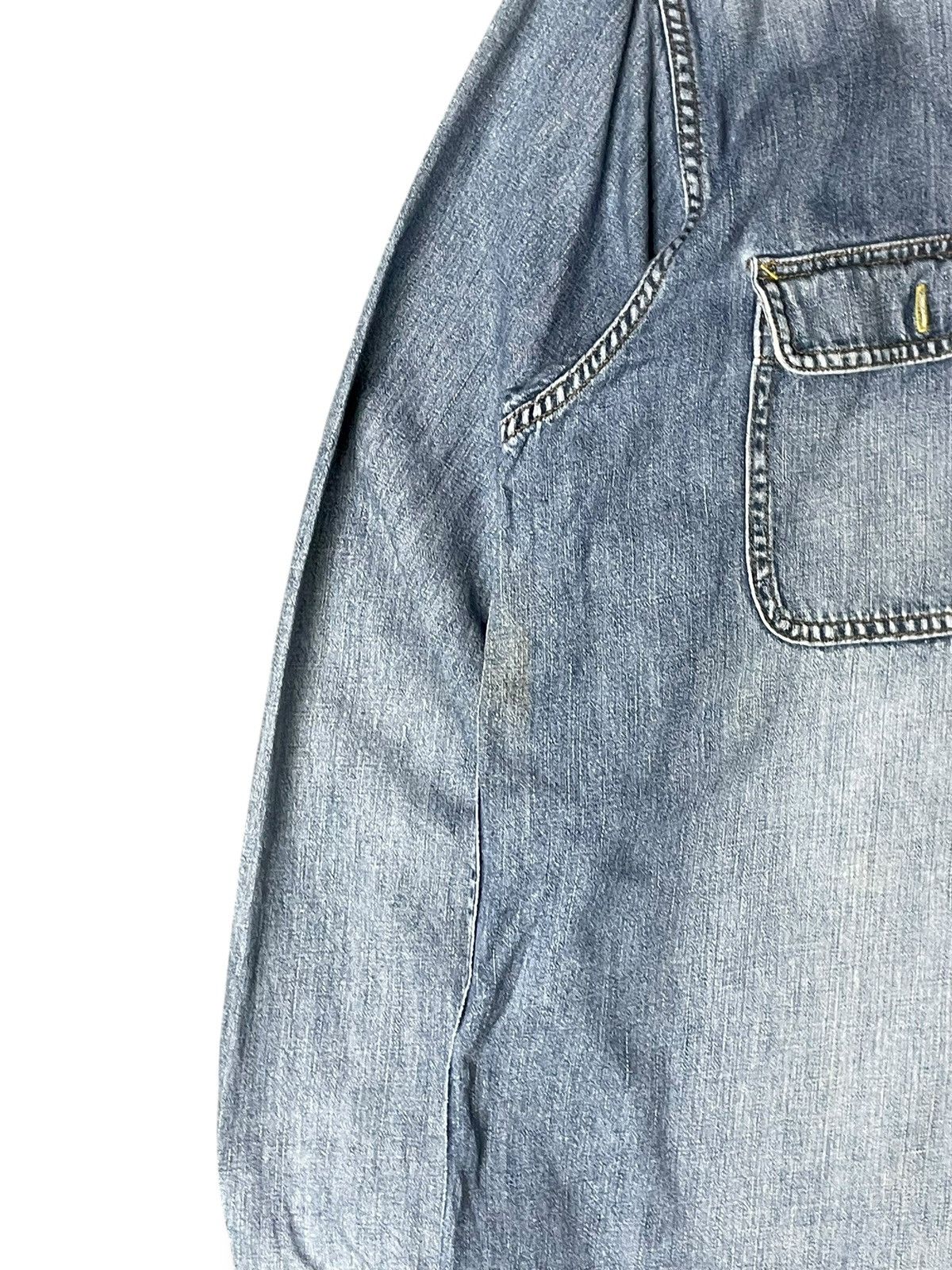 Edwin × Vintage Edwin Men’s Denim Shirt (54) Size US XL / EU 56 / 4 - 7 Thumbnail