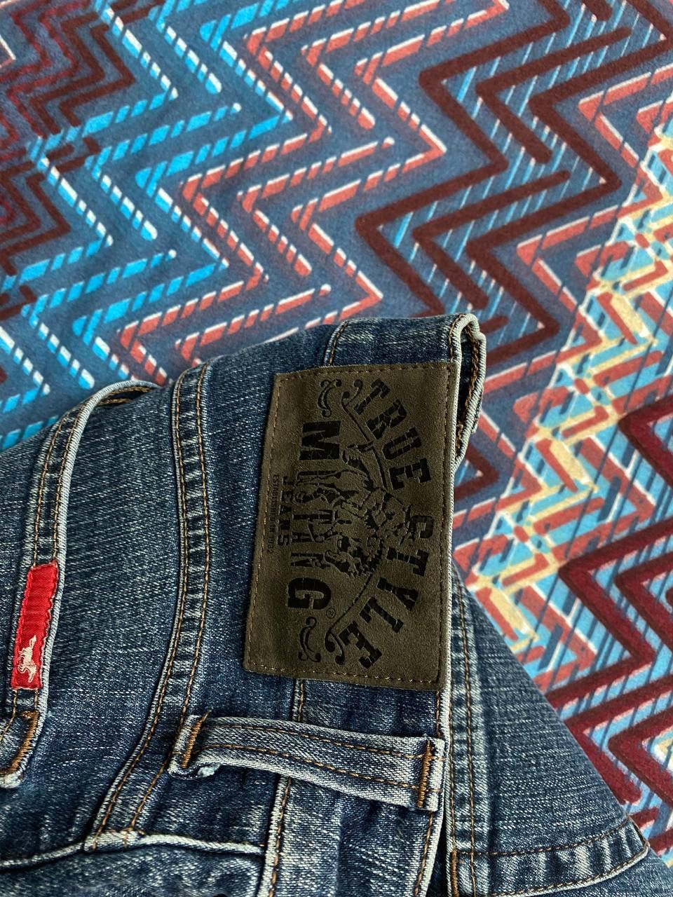Mustang × Vintage MUSTANG BASIC CLASSIC GREAT QUALITY DENIM JEANS PANTS Size US 28 / EU 44 - 4 Thumbnail