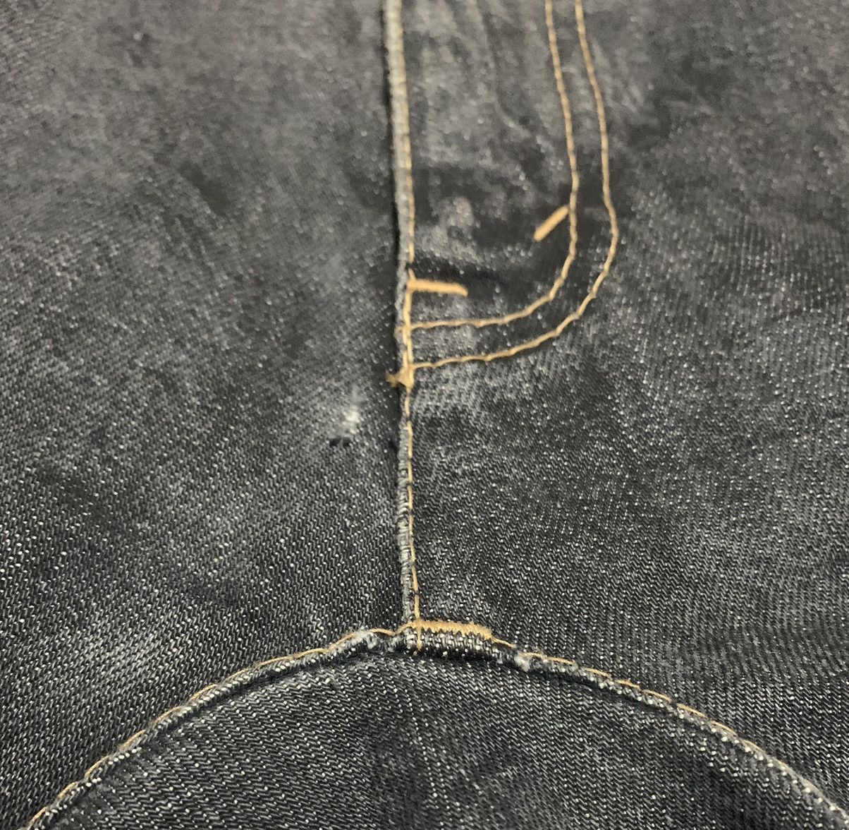 Junya Watanabe AD2004 Junya Watanabe Commes Des Garcons Curve Leg Jeans Size US 35 - 10 Thumbnail