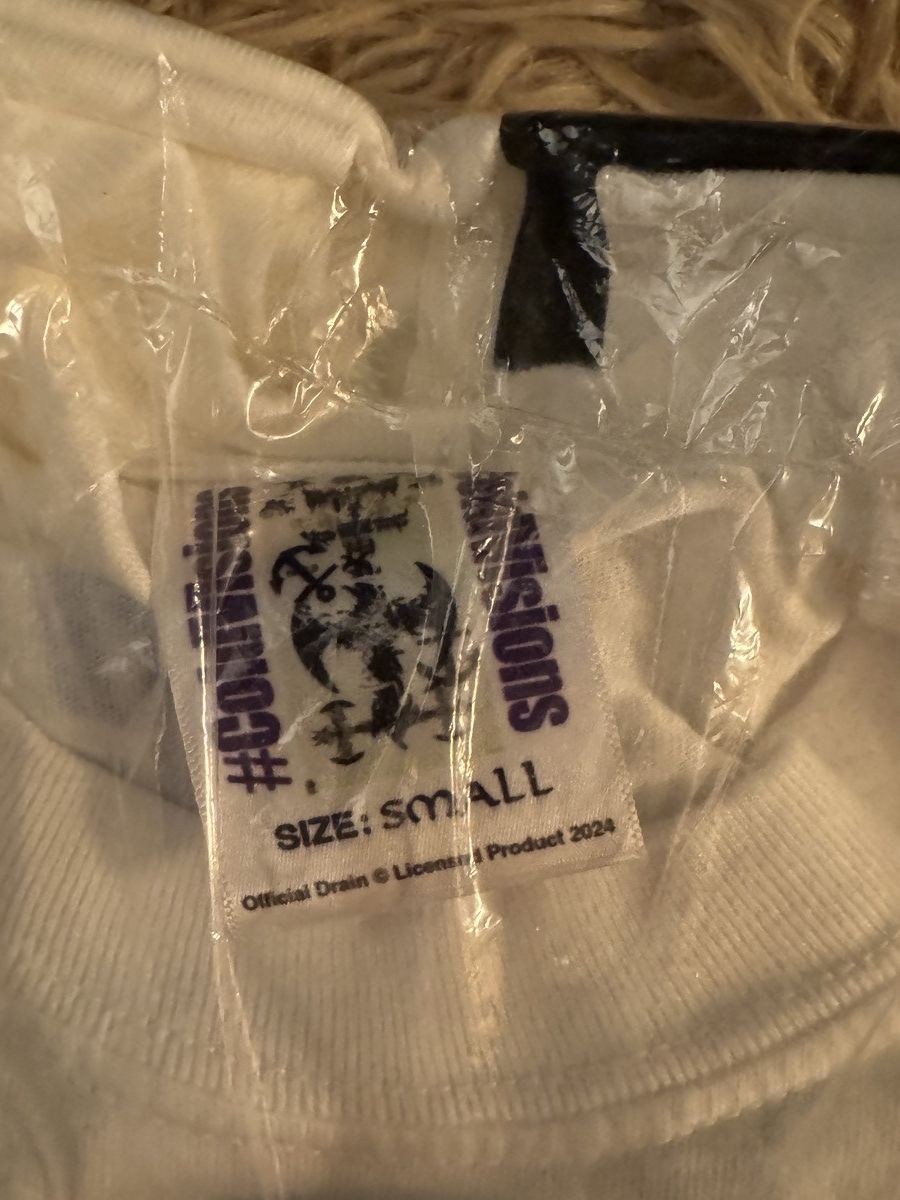 Drain Gang Bladee Syndaflod White Long Sleeve Size US S / EU 44-46 / 1 - 6 Thumbnail