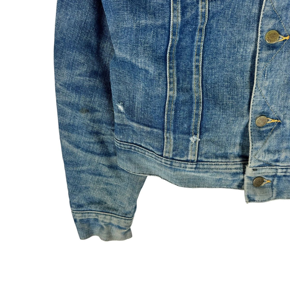 Lee × Vintage ☀️LEE STORM RIDER COWBOY BLANKET DENIM JACKET Size US M / EU 48-50 / 2 - 4 Thumbnail