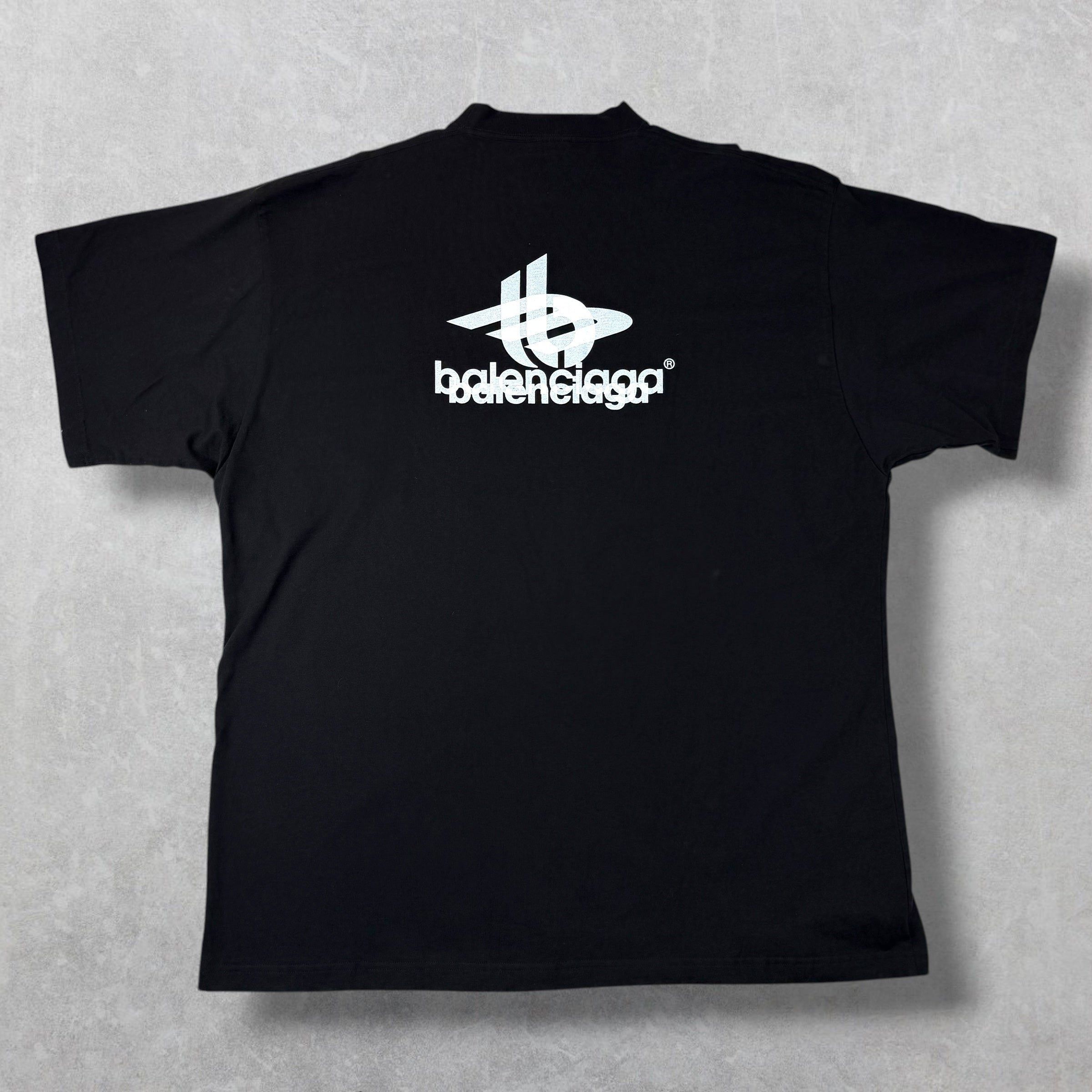 Balenciaga Balenciaga Layered Sports Oversized Tee 4 (XXXL) Size US XL / EU 56 / 4 - 2 Thumbnail