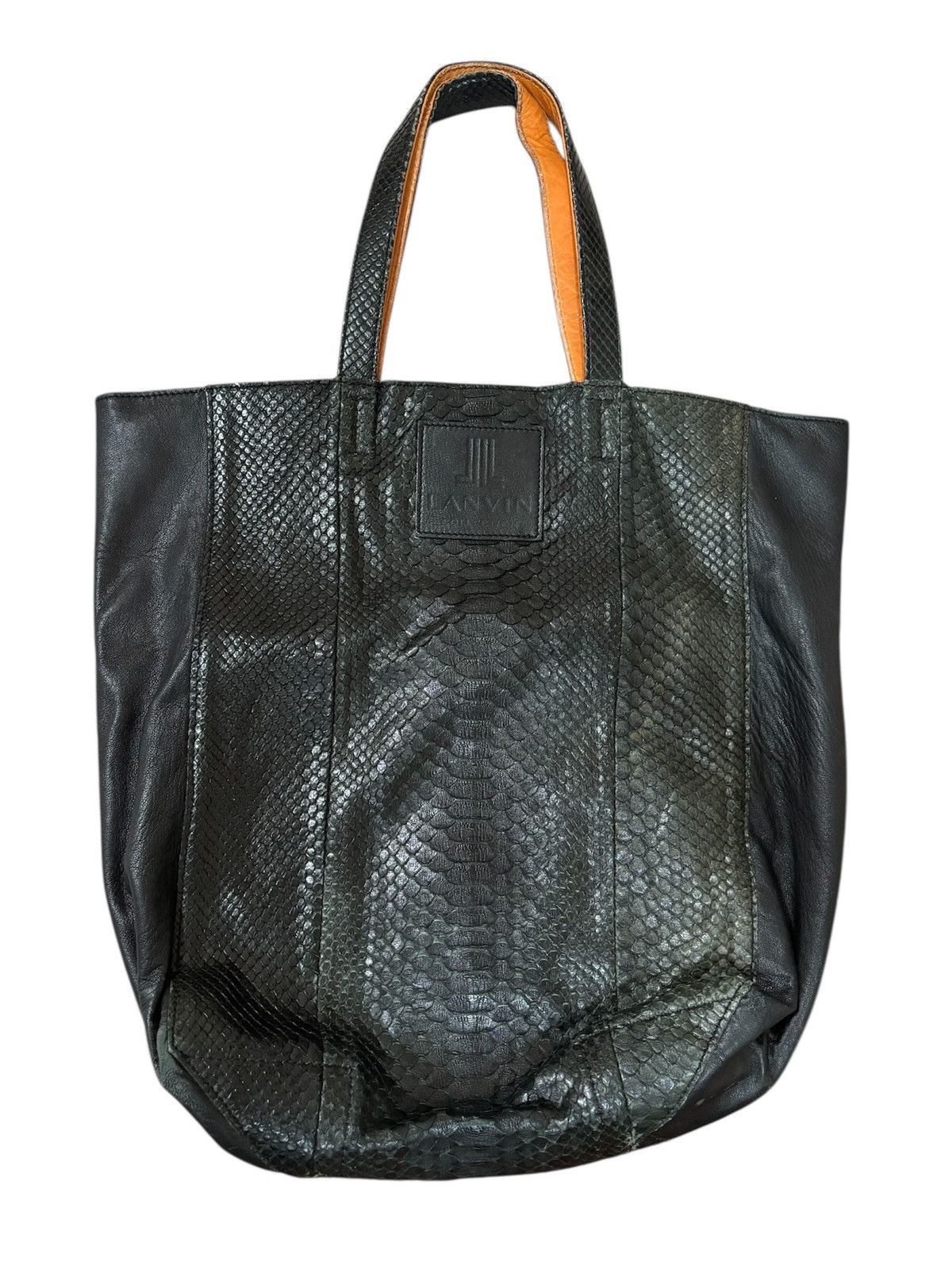 LANVIN COLLECTION REVERSIBLE TOTE BAG