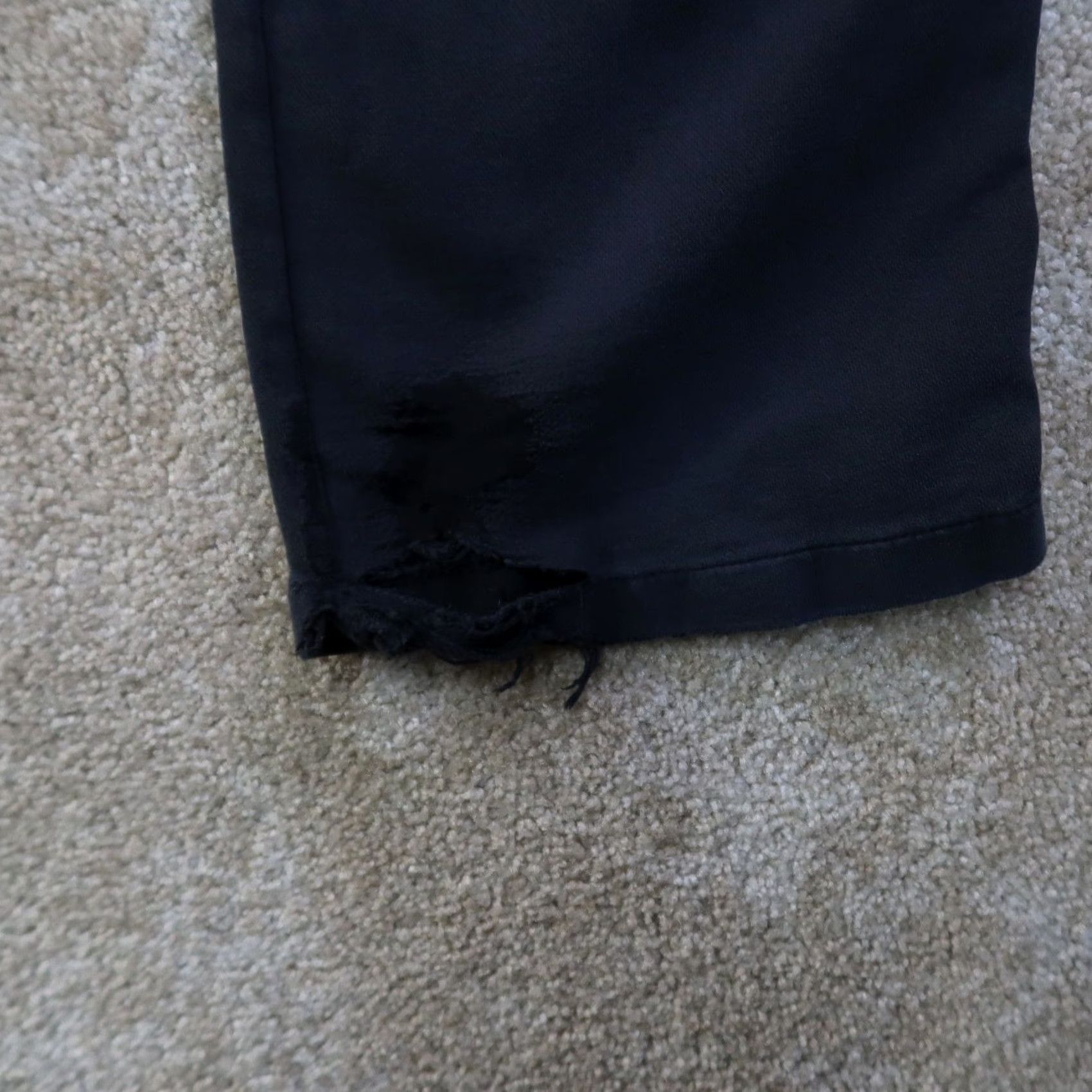Nike Nike Sweatpants Men Large Black Straight Leg Athletic Fleece Pockets Elastic Waist Size US 33 - 7 Thumbnail