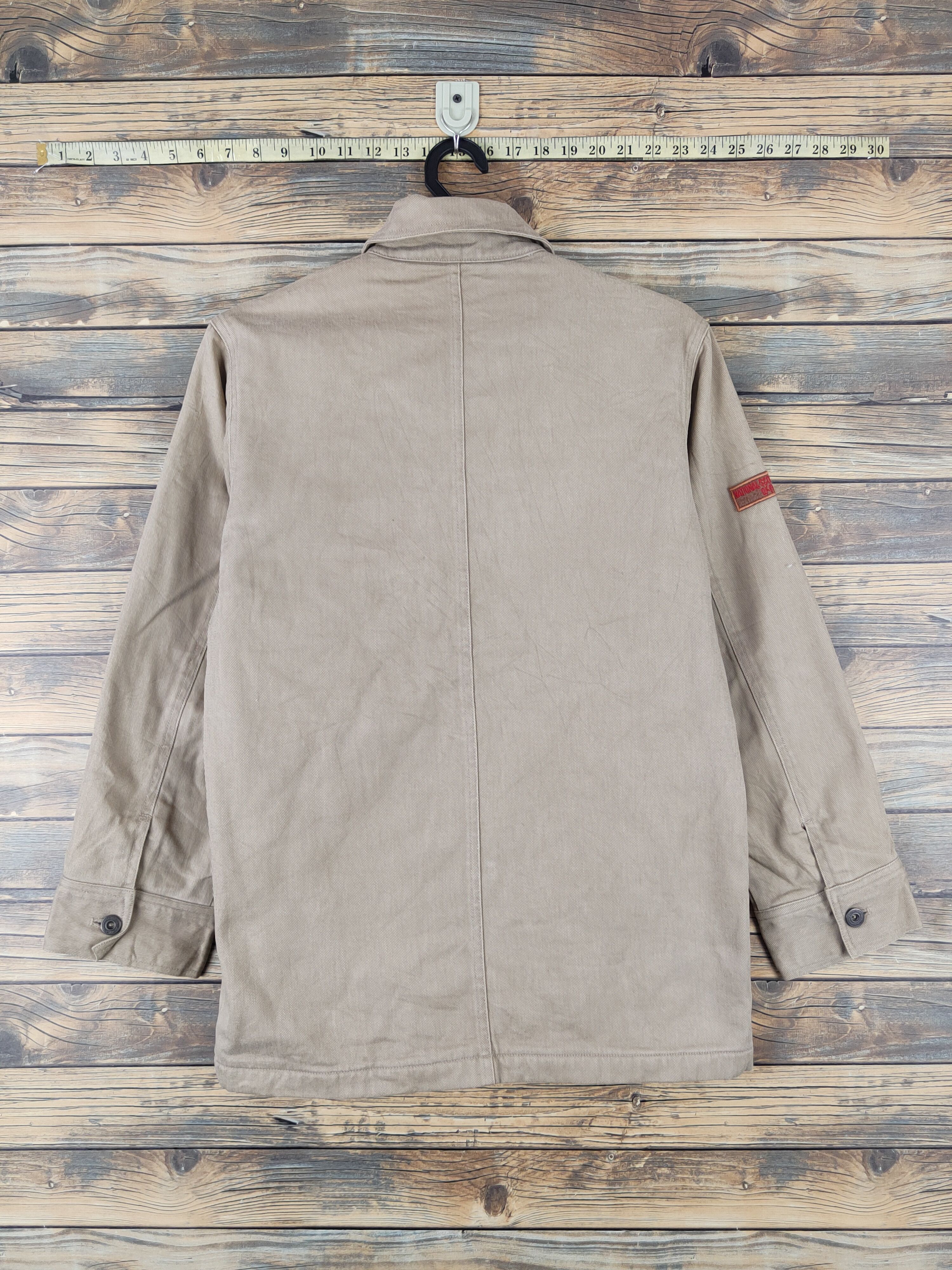 Japanese Brand × Vintage F.M.N Brown light Jackets #W2026 Size US M / EU 48-50 / 2 - 11 Thumbnail