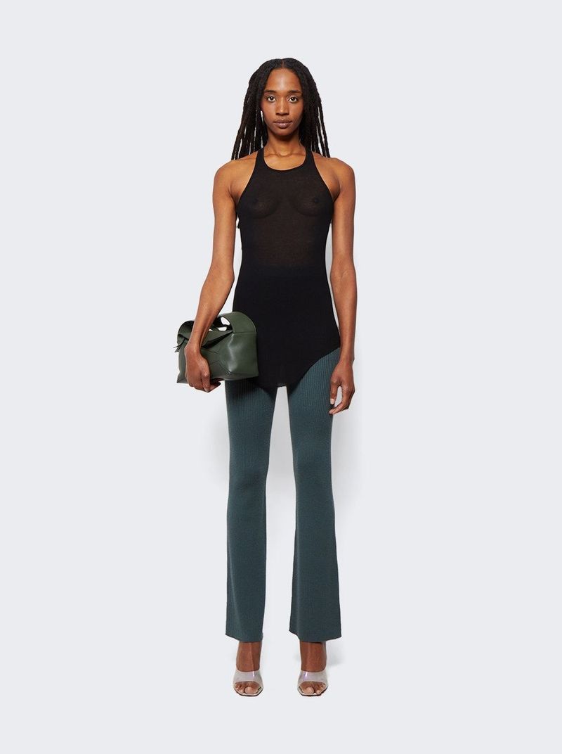 Rick Owens o1y0126 Sweatpant in Teal Green Size 27" / US 4 / IT 40 - 5 Thumbnail