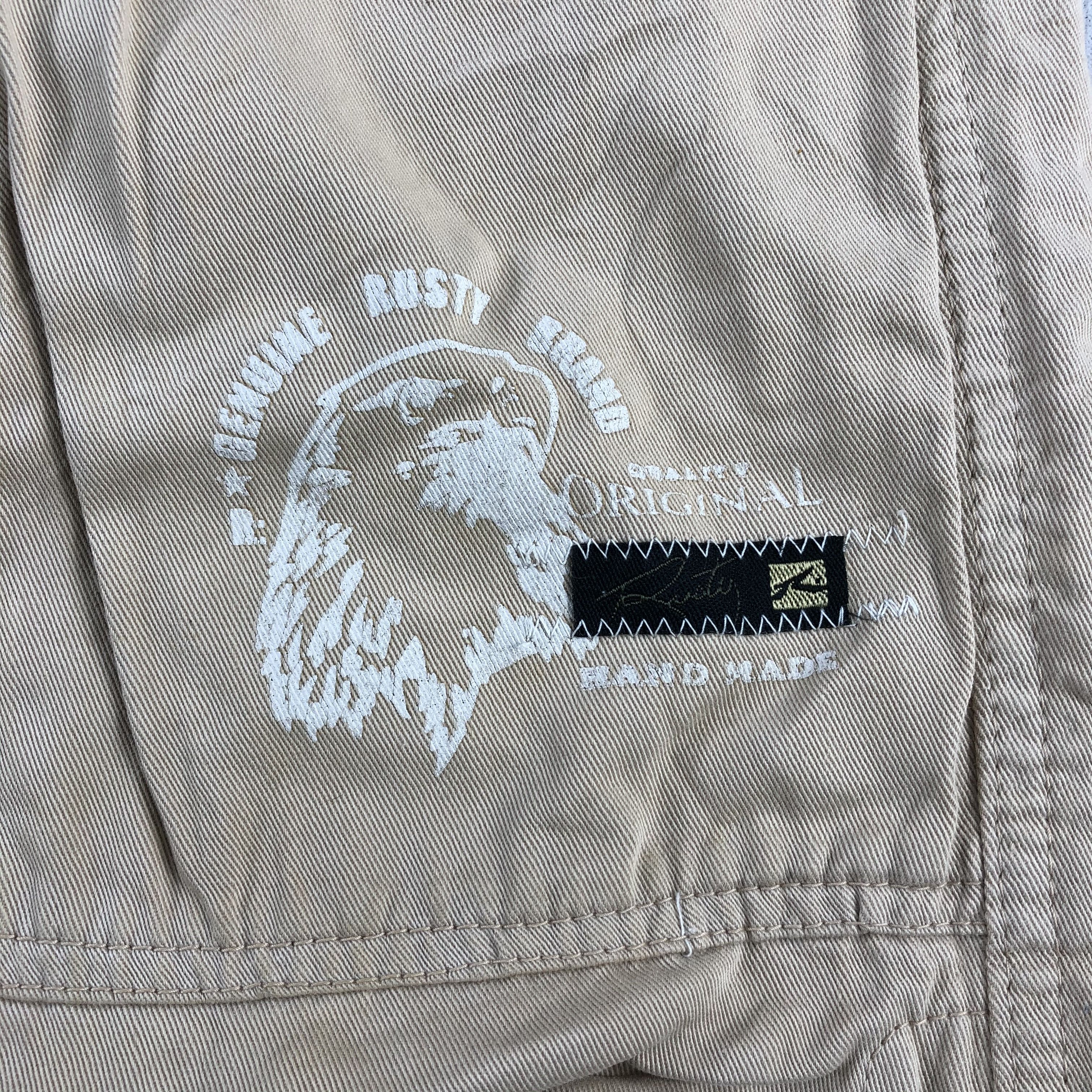 Rusty Rusty Cargo Pants Multi Pocket Tactical Trousers Size US 32 / EU 48 - 9 Thumbnail