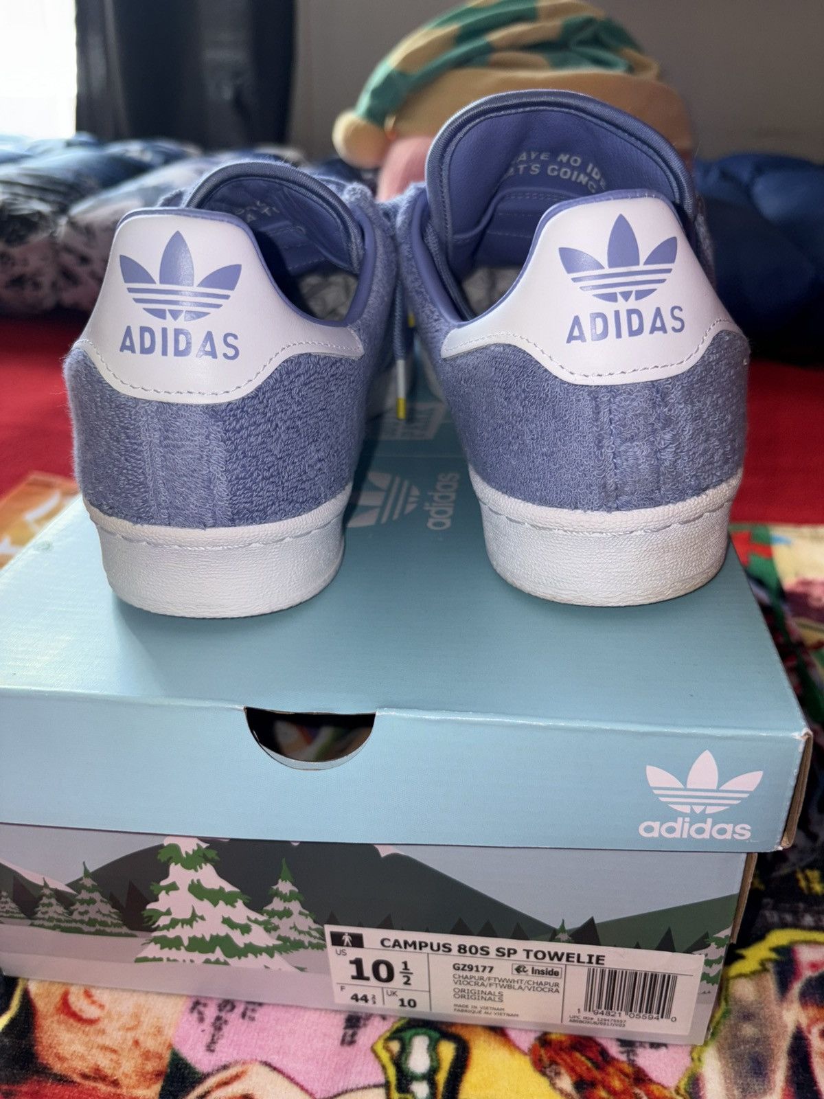 Adidas Adidas Campus 80s Towlie Size US 10.5 / EU 43-44 - 3 Thumbnail