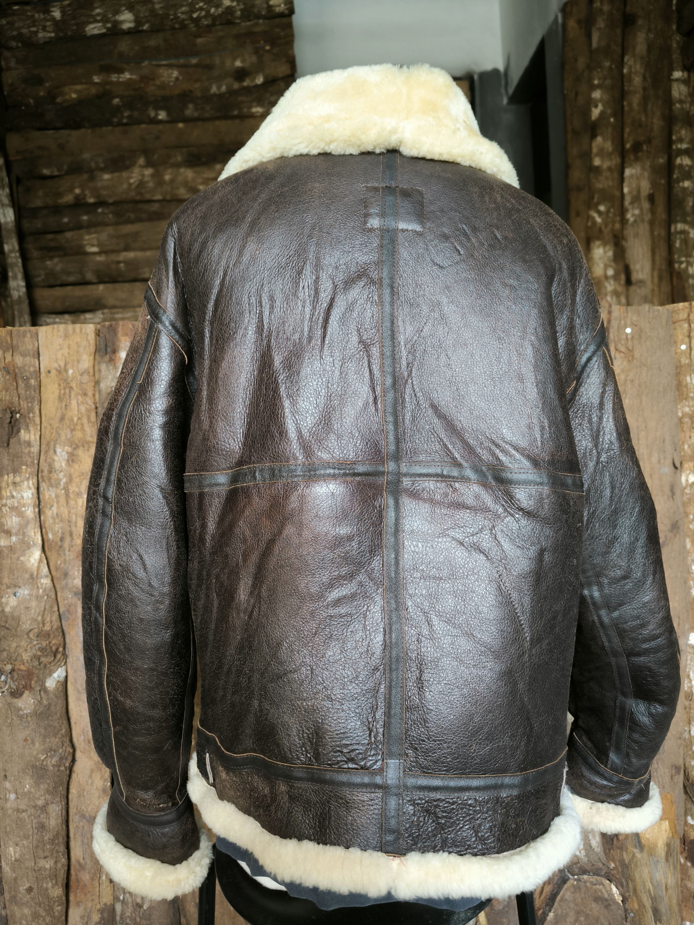 Avirex Rare Vintage Leather Jacket B3 Avirex Size US L / EU 52-54 / 3 - 2 Thumbnail