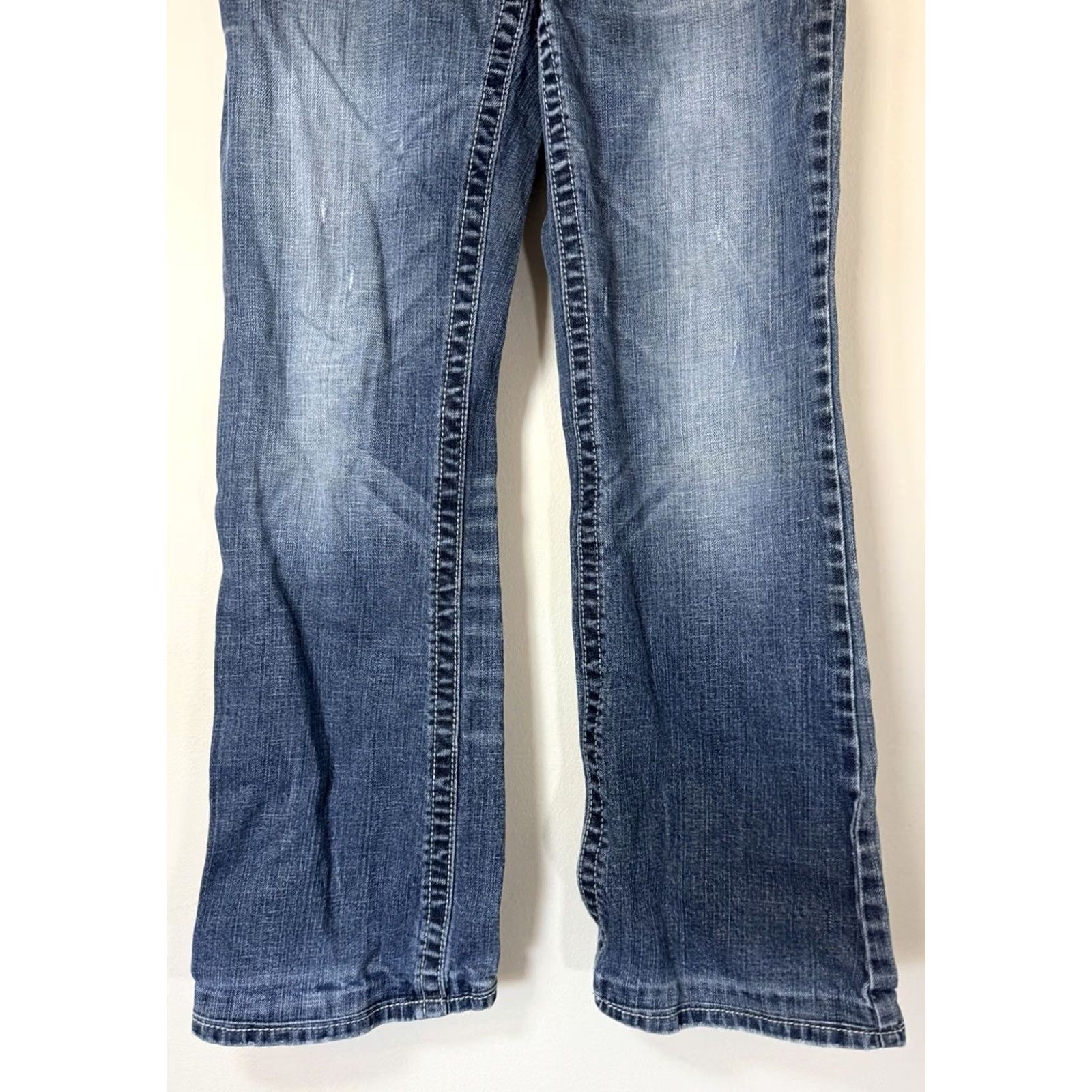 Harley Davidson Harley Davidson Womens Jeans Size 8 Bootcut Denim Biker Motorcycle Stonewashed Size 30" / US 8 / IT 44 - 3 Thumbnail