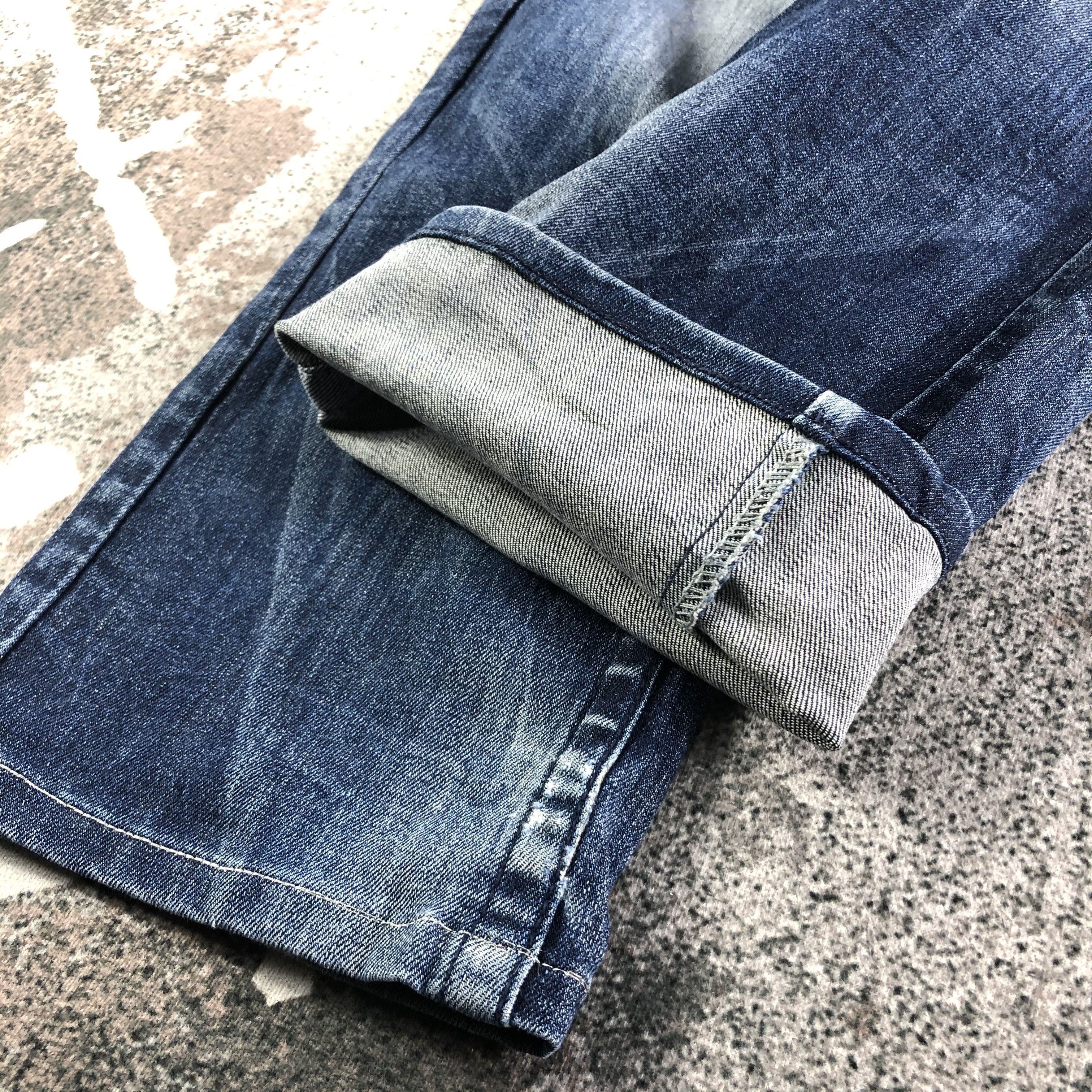 Japanese Brand Japanese Brand Red Pepper Jeans Patchwork Denim Size US 28 / EU 44 - 6 Thumbnail