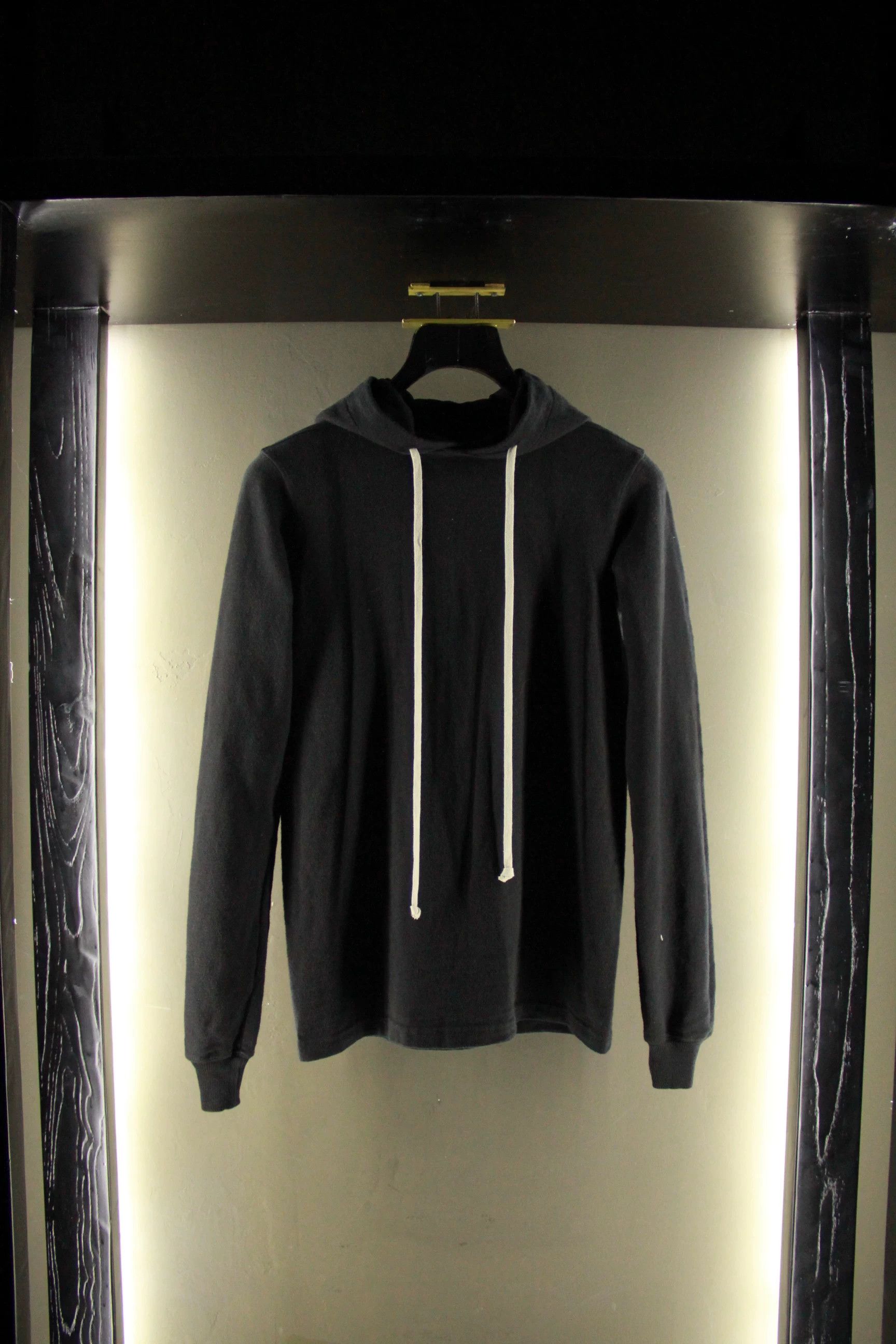 Rick Owens Rick Owens White Hoodie Men m Size US M / EU 48-50 / 2 - 1 Thumbnail