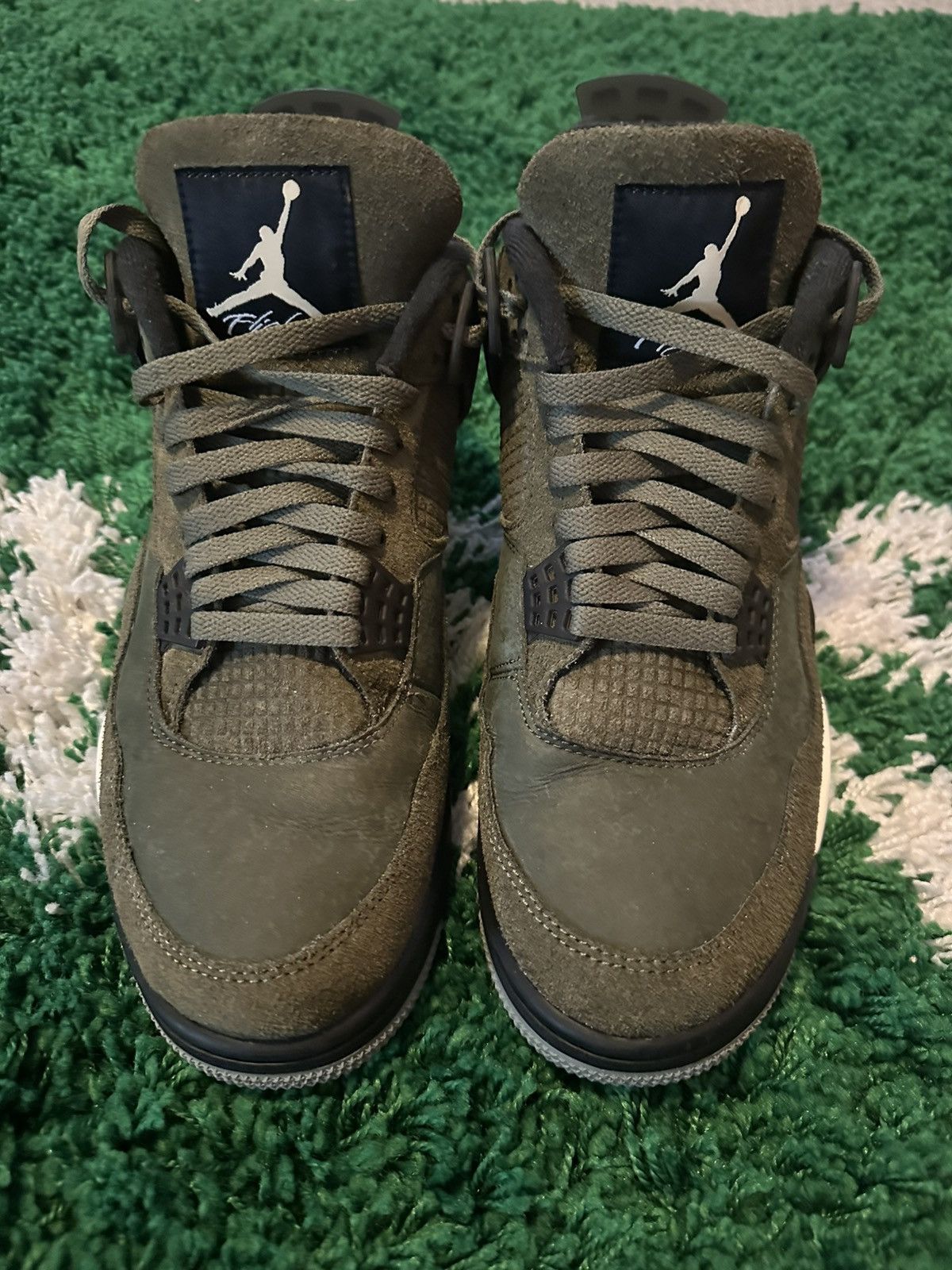 Jordan Brand × Nike Jordan 4 Craft Medium Olive 11 Size US 11 / EU 44 - 4 Thumbnail