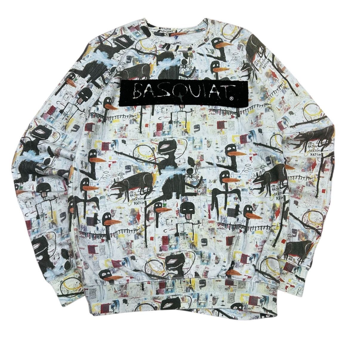 Eleven Paris Eleven Paris x Jean-Michel Basquiat Pop Art Sweatshirt Size US XS / EU 42 / 0 - 1 Thumbnail