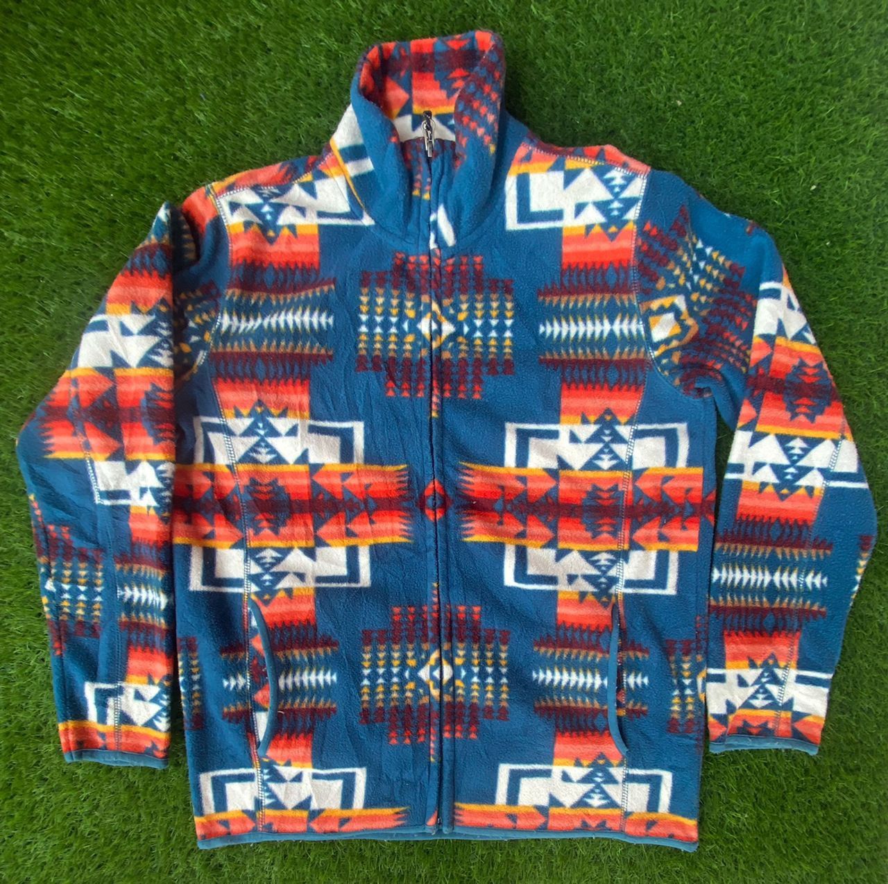 Japanese Brand The Fluke Jacket Navajo Design Size US M / EU 48-50 / 2 - 1 Thumbnail
