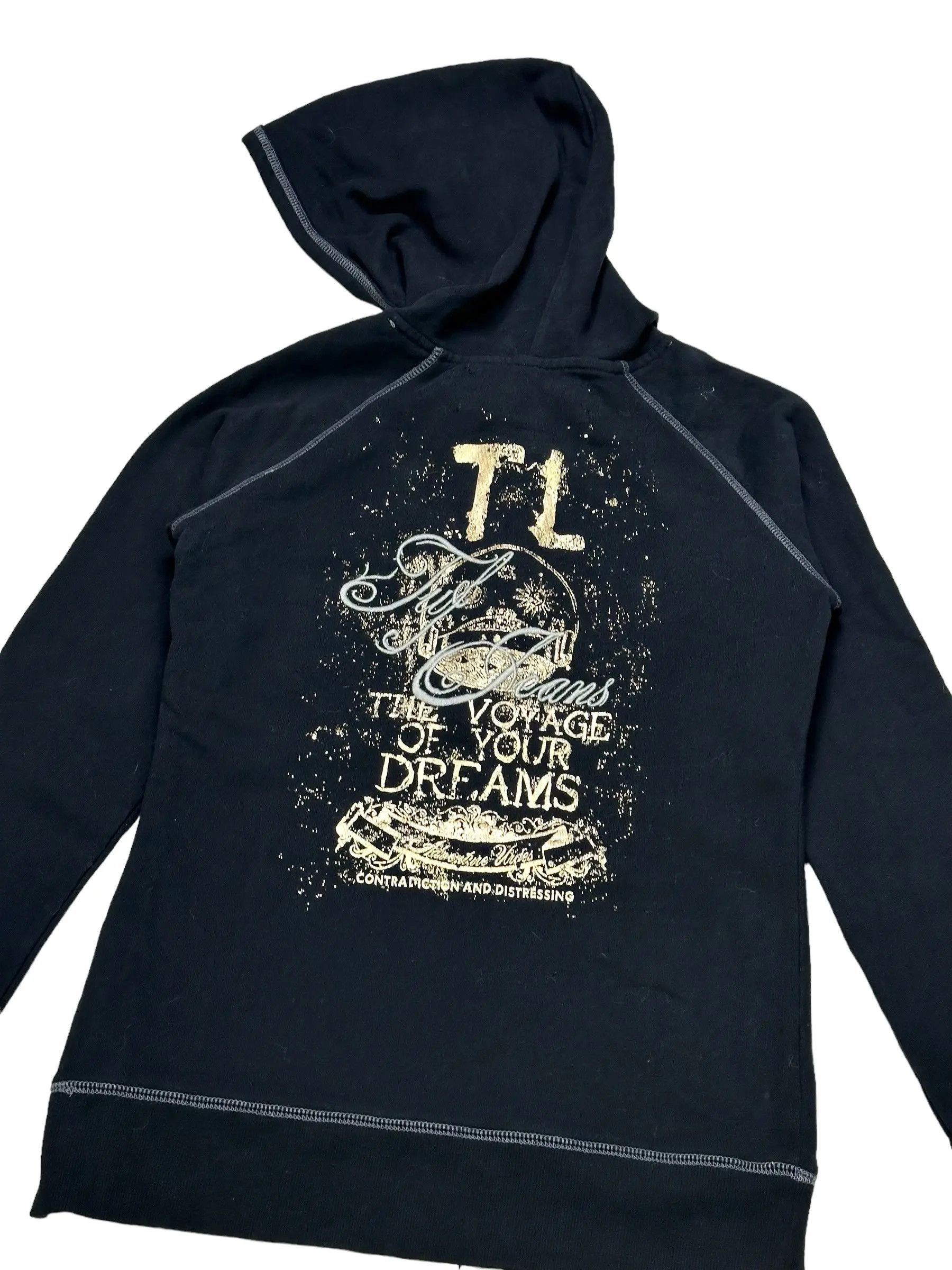 Japanese Brand Tough "The voyage of your dreams" rare hoodie Size US M / EU 48-50 / 2 - 4 Thumbnail
