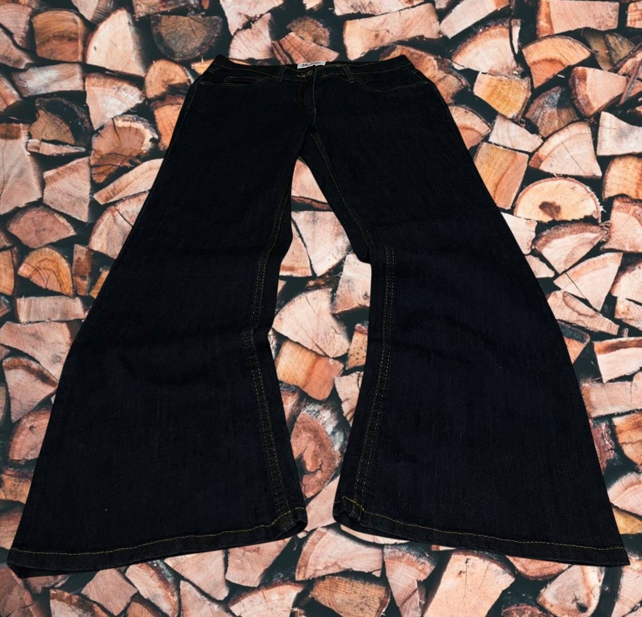 Japanese Brand × Vintage IfSixWasNine japanese Y2K Kapital style flared jeans Size US 32 / EU 48 - 1 Thumbnail
