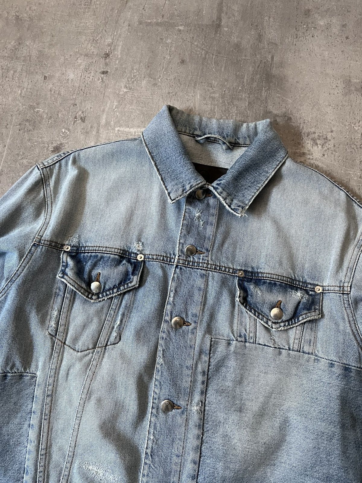 Alexander McQueen Alexander McQueen 2014 denim jacket jeans blue Size US L / EU 52-54 / 3 - 4 Thumbnail
