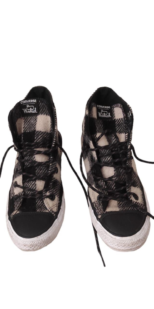 Converse all star woolrich deals
