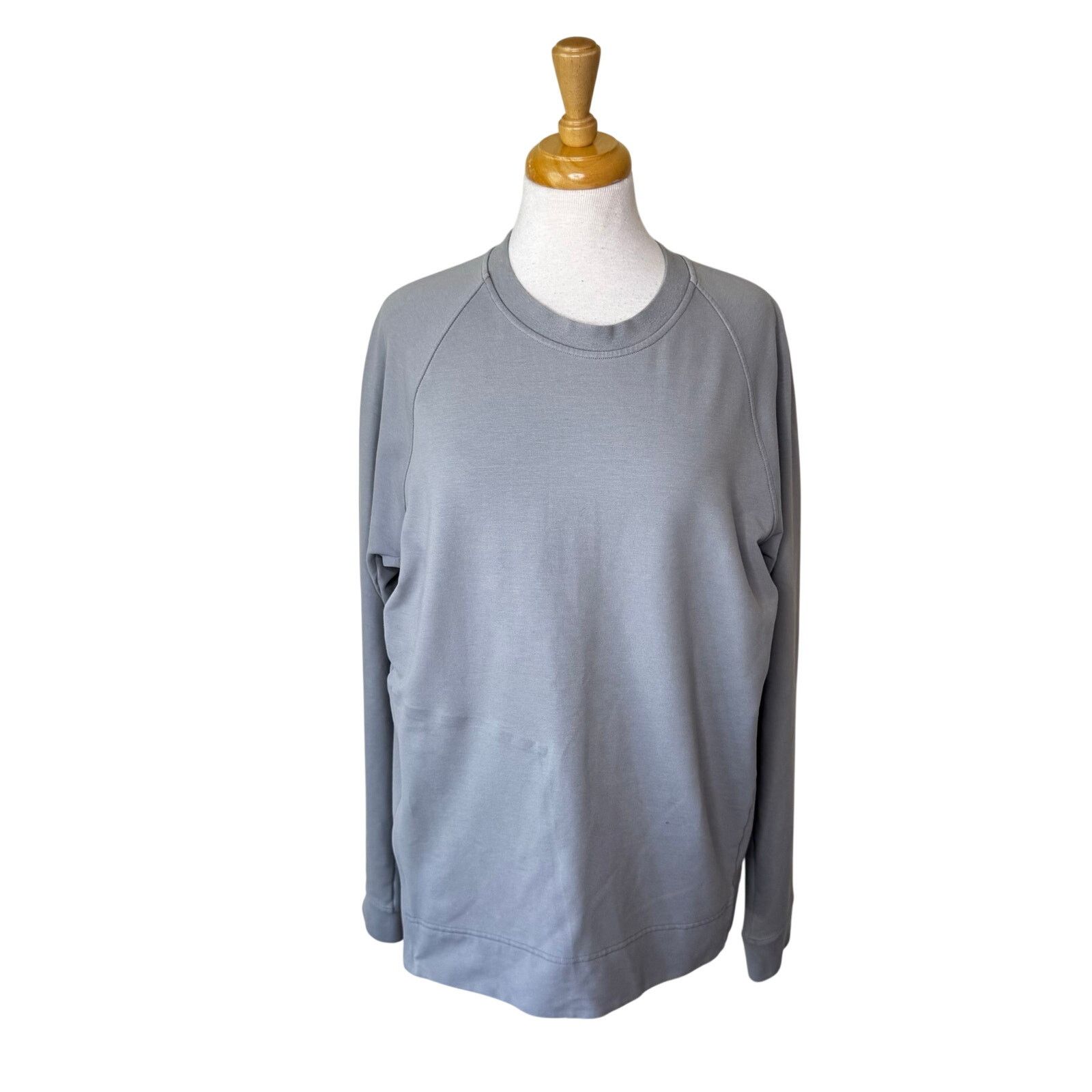 Lululemon LULULEMON Men's City Sweat Crew Rhino Gray M3BUGS Large Size US L / EU 52-54 / 3 - 1 Thumbnail