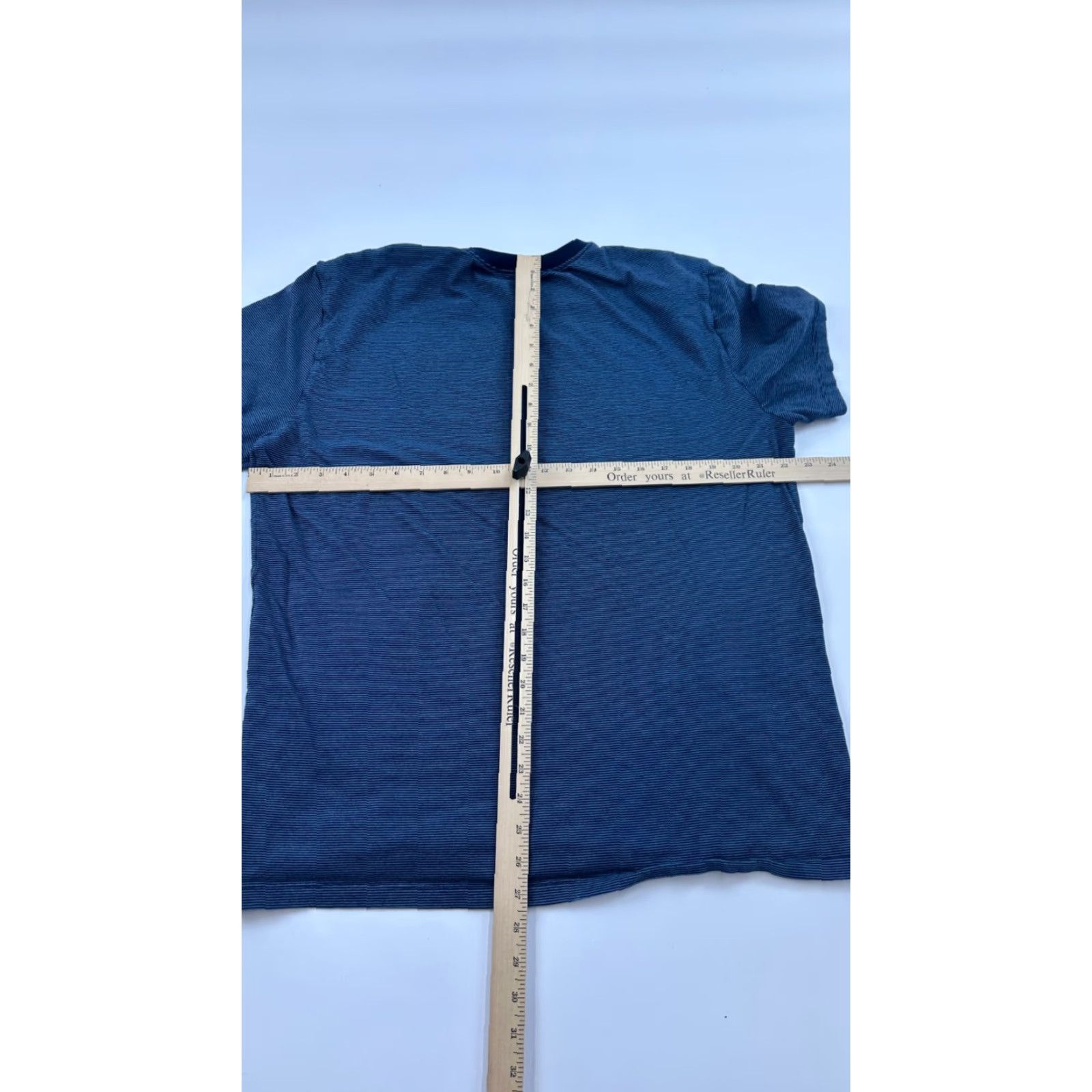 Gap Gap Men's XL Blue Striped Short Sleeve Crew Neck T-Shirt Outdoor Casual Size US XL / EU 56 / 4 - 6 Thumbnail
