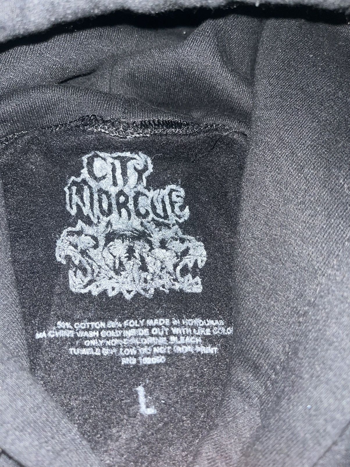 City Morgue × Missing Since Thursday × Vintage CITY MORGUE TOXIC BOOGALOO HOODIE LIGHTNING Size US L / EU 52-54 / 3 - 3 Thumbnail