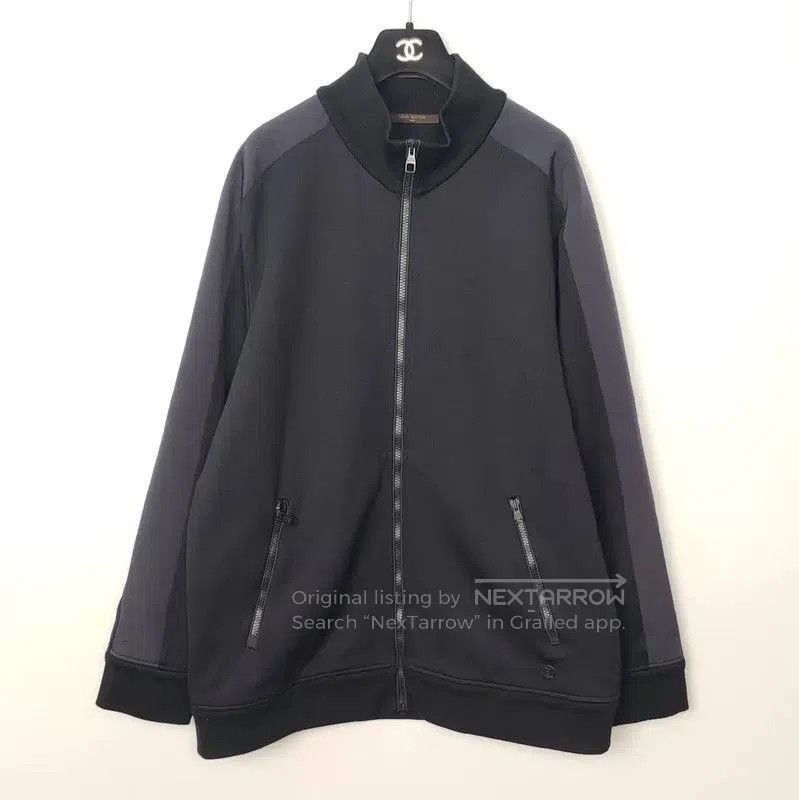 Louis Vuitton Louis Vuitton Black Cotton XXL Men's Jacket . Size US XXL / EU 58 / 5 - 1 Thumbnail